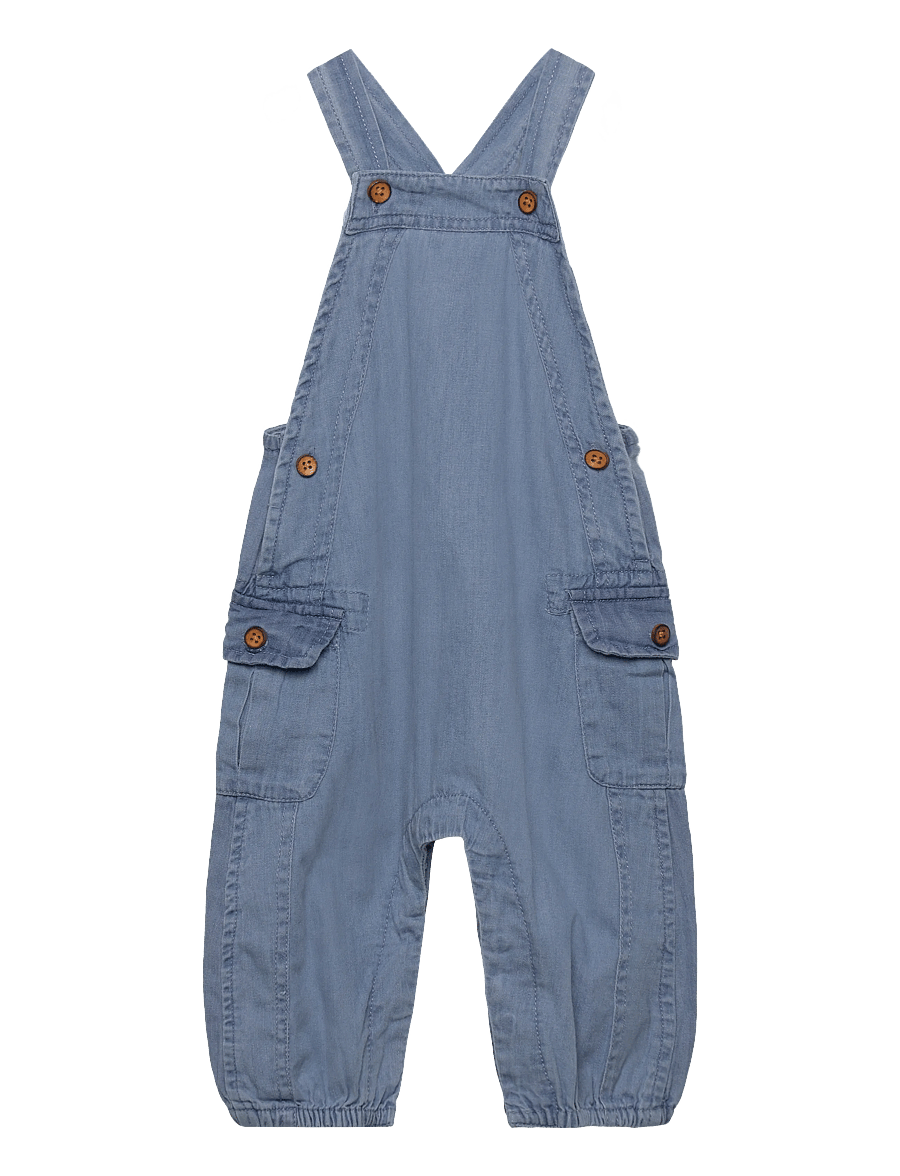 Hust & Claire - HCMaks Chambray - jumpsuits - blue denim - 0