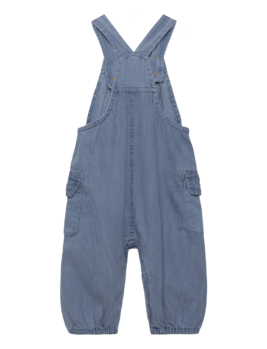 Hust & Claire - HCMaks Chambray - jumpsuits - blue denim - 1