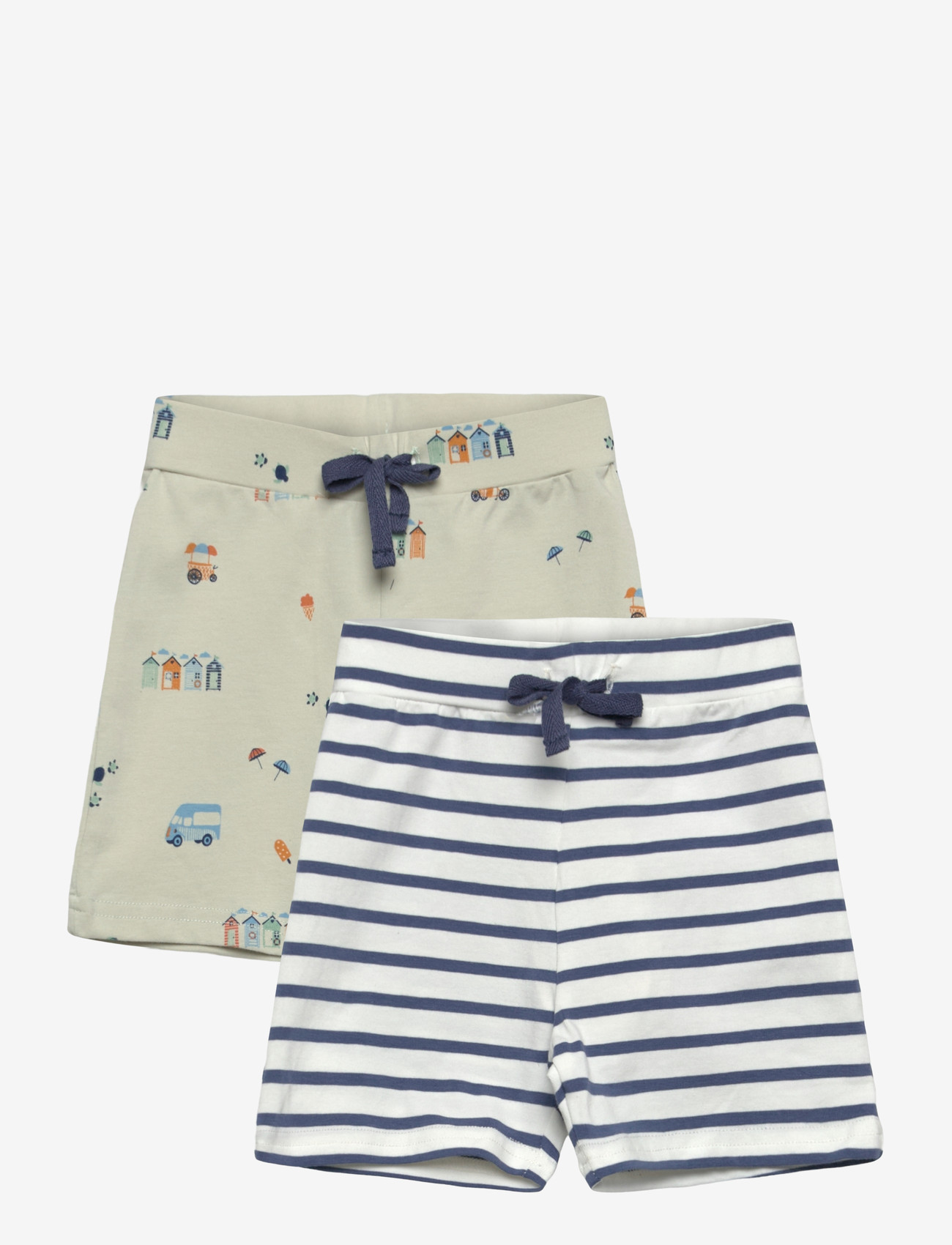 Hust & Claire - HCHau 2-pack Holiday - casual shorts - green foam - 0