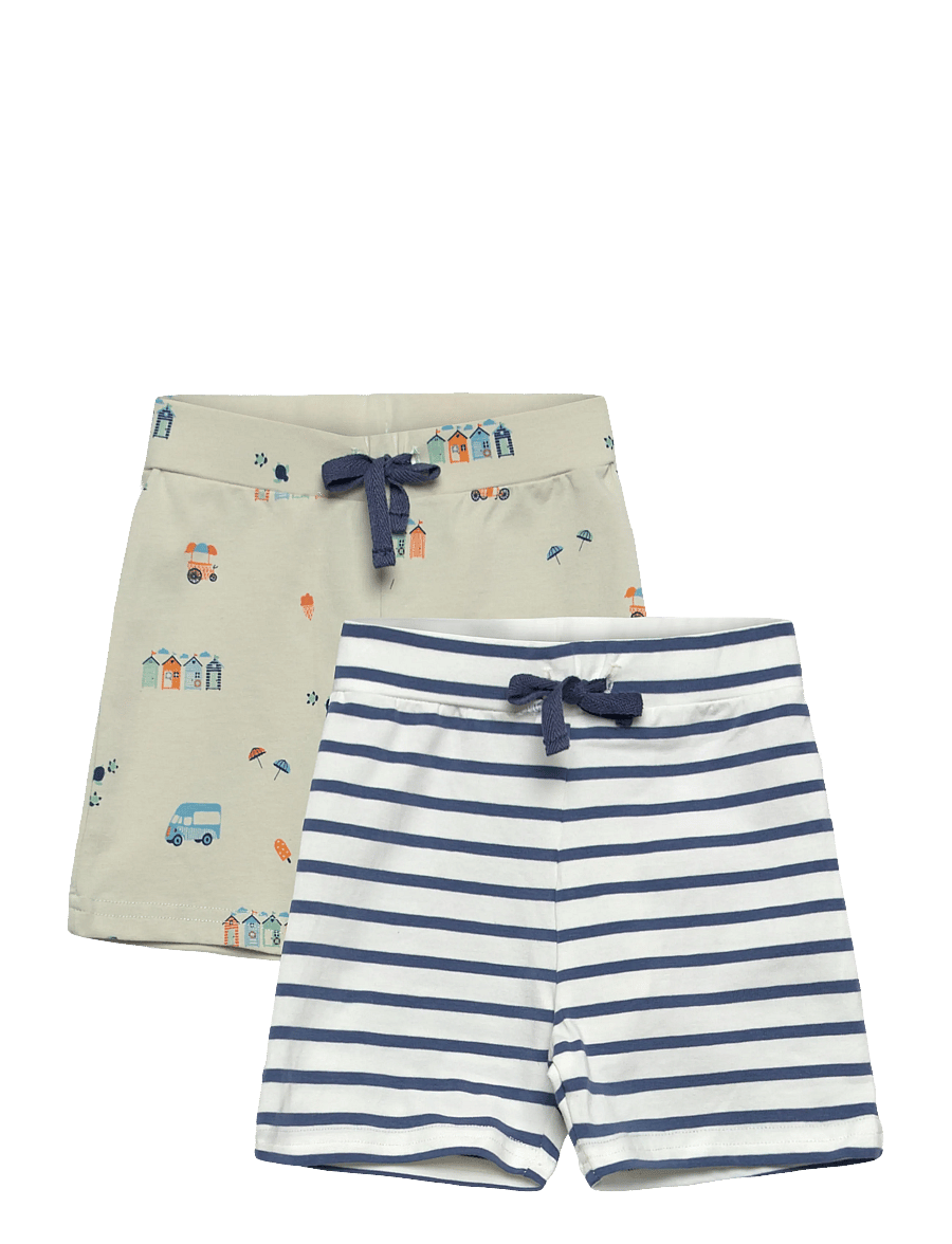 Hust & Claire - HCHau 2-pack Holiday - casual shorts - green foam - 0