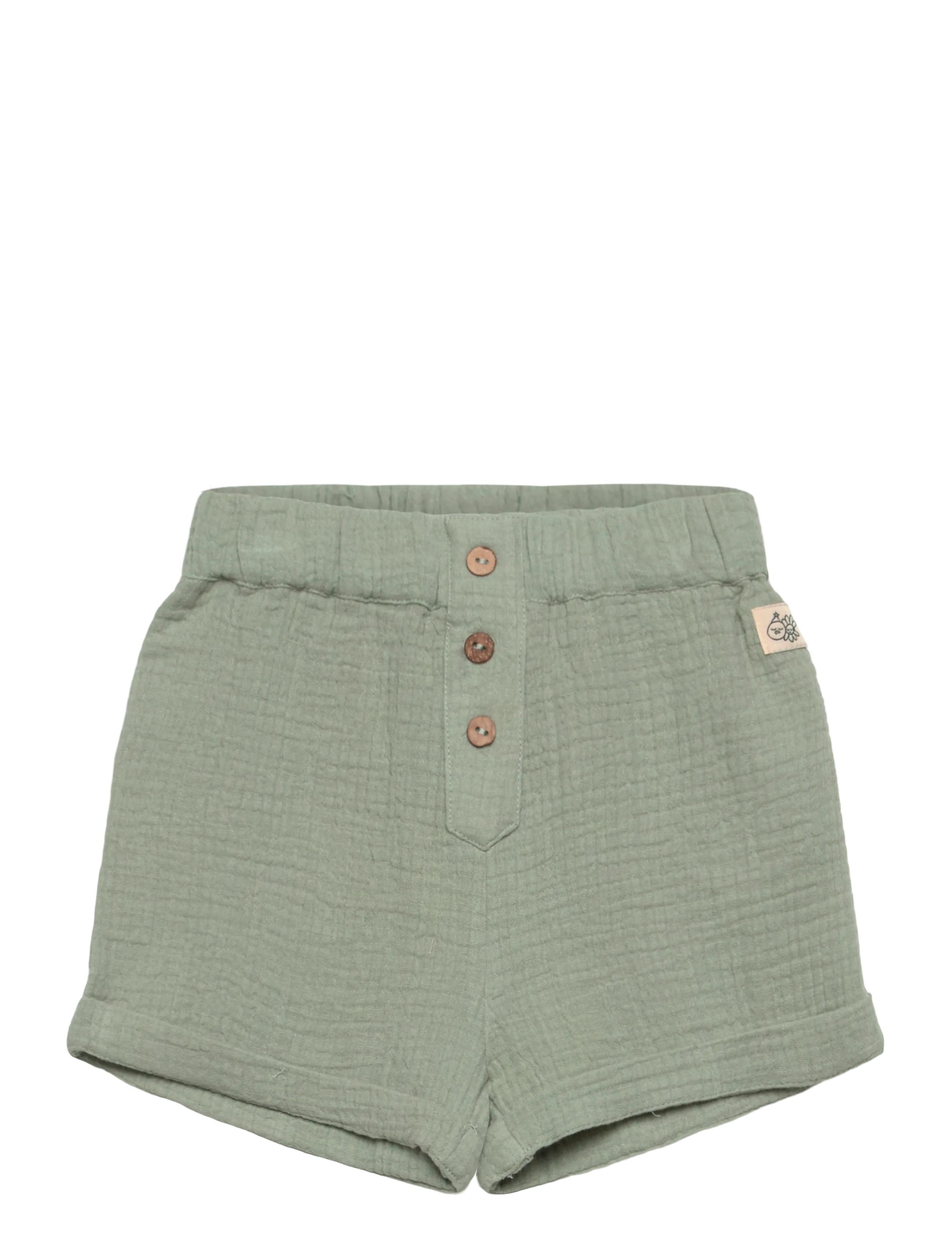 Hust & Claire Hcherluf Muslin, Børn, Musselin Shorts, Grøn, Str: 56