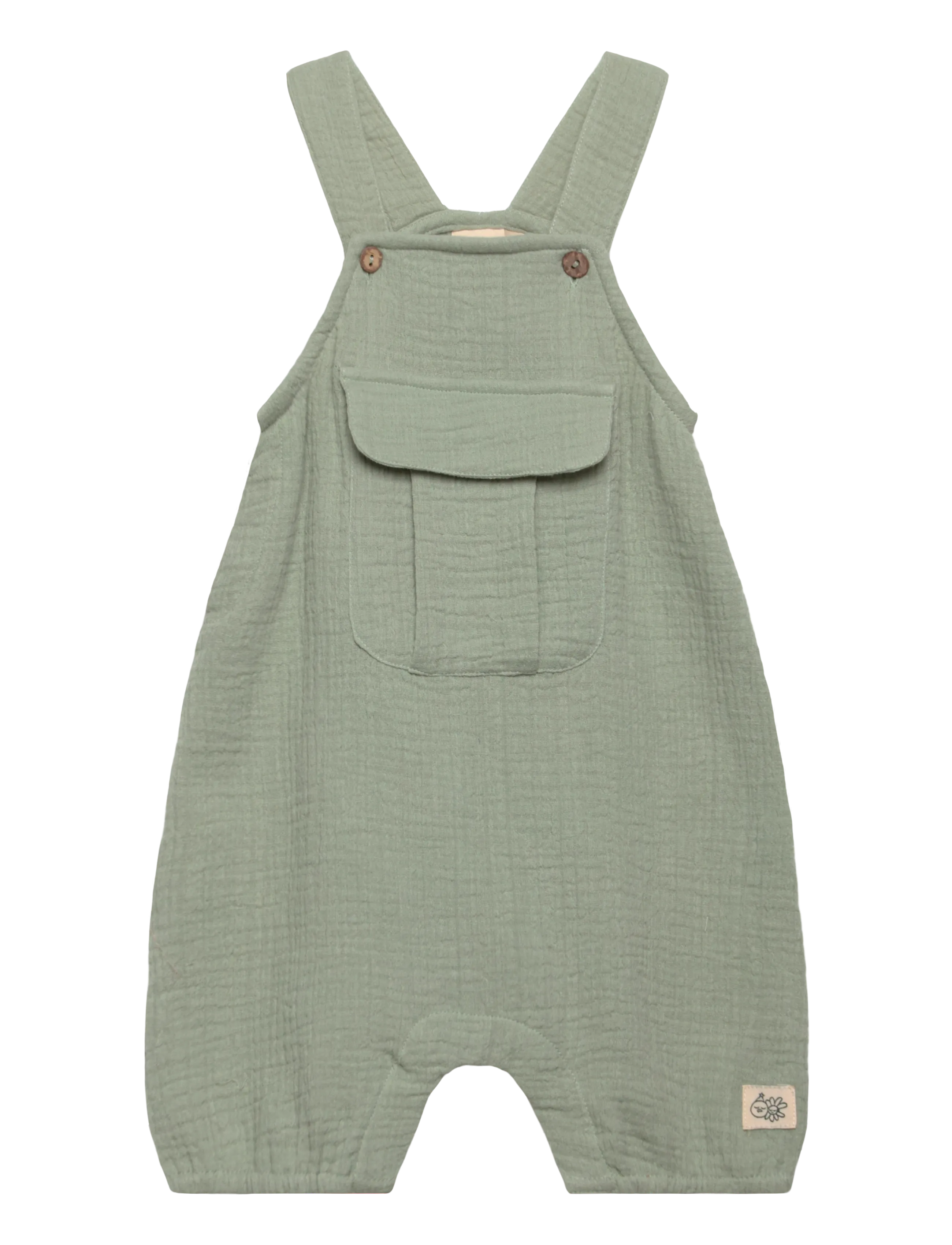 Hust & Claire Hcmik Muslin, Børn, Musselin Baby Heldragt, Kakigrøn, Str: 62