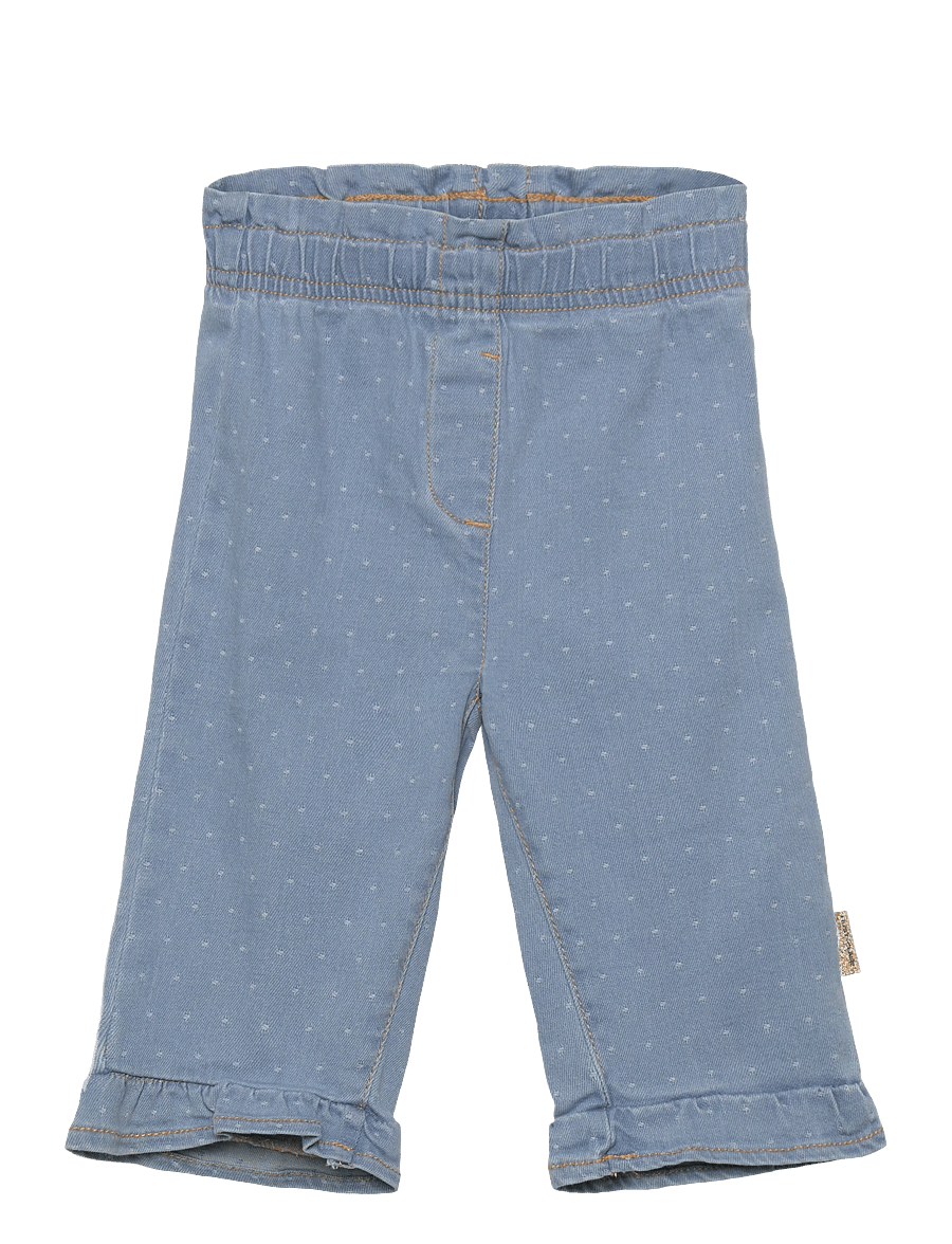 Hust & Claire - HCThea Dotty - byxor - blue denim - 0