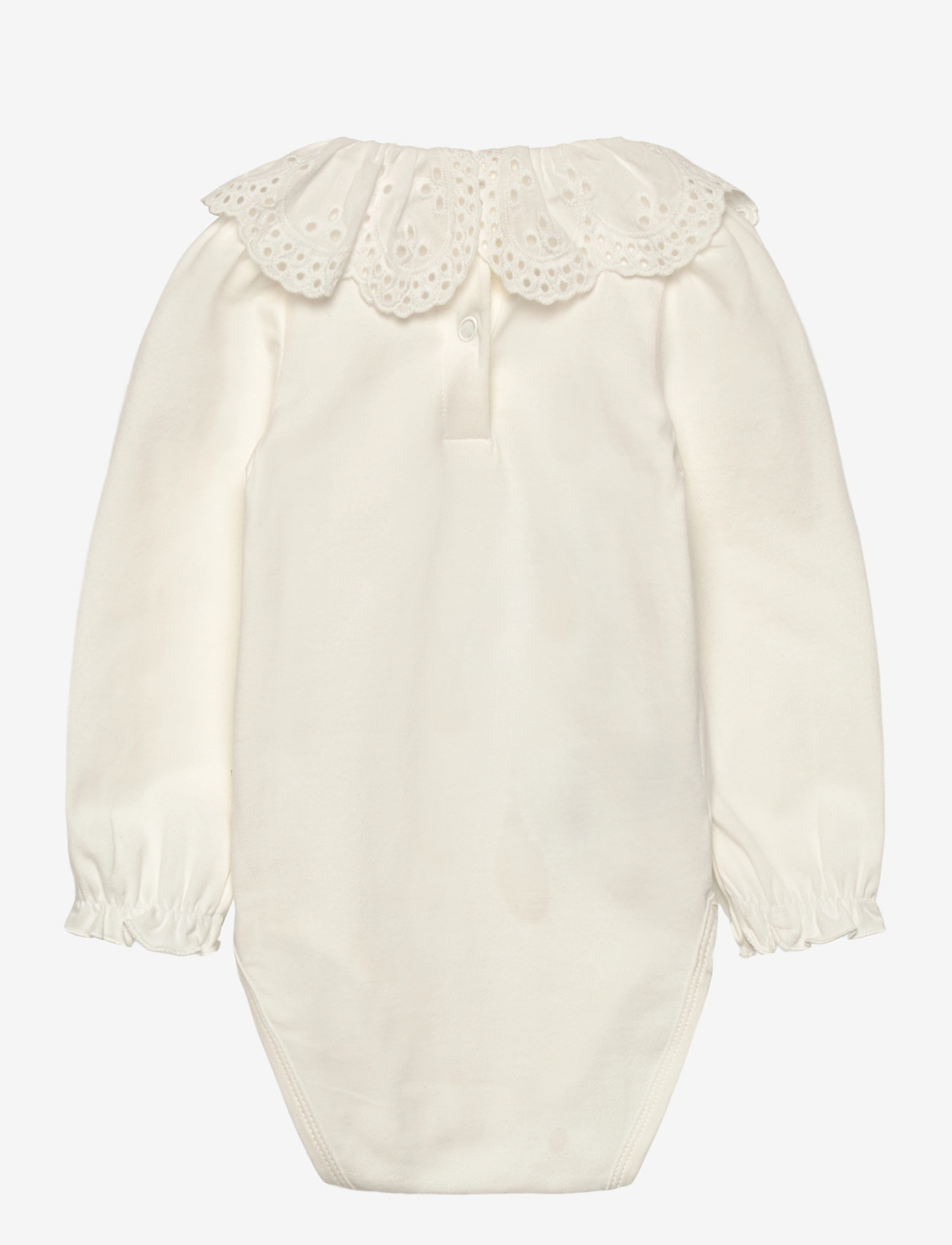 Hust & Claire - HCBritt woven collar - langærmede heldragter - ivory - 1