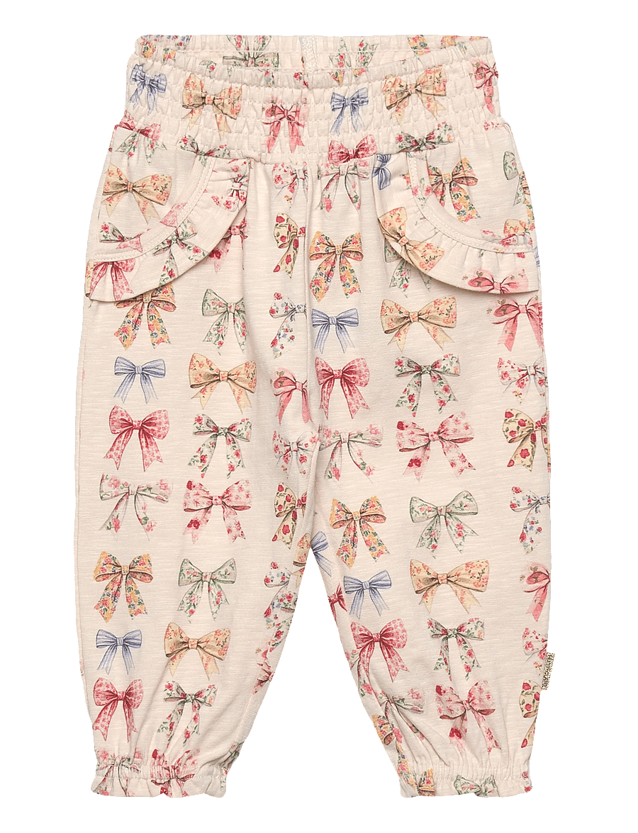 Hust & Claire - HCTrine Big bows - spodnie dresowe - kit - 0