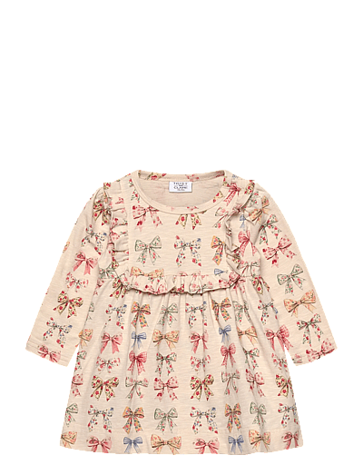 Hust & Claire HCKristi Big bows - Baby dresses - KIT / cream