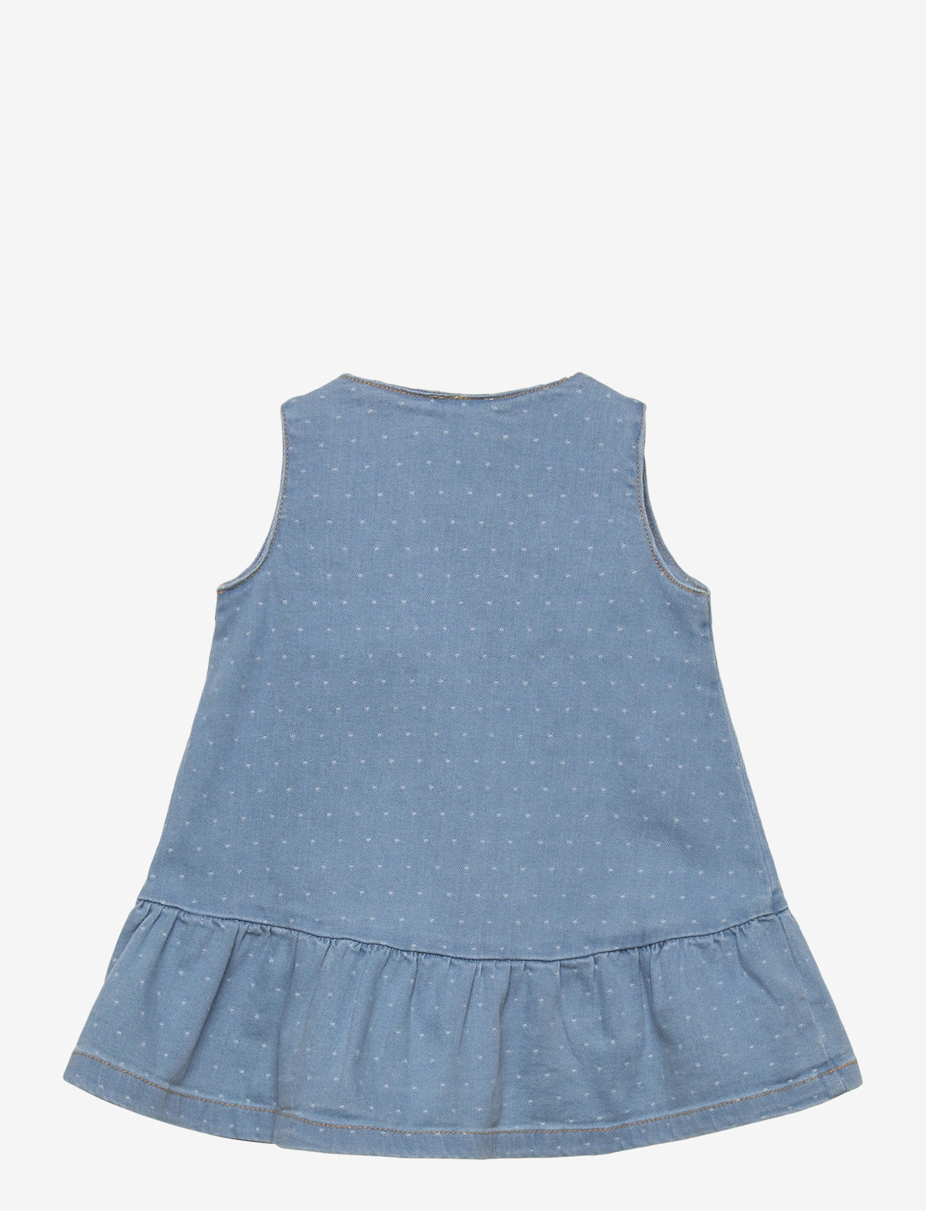 Hust & Claire - HCKis Dotty - Ærmeløse babykjoler - blue denim - 1