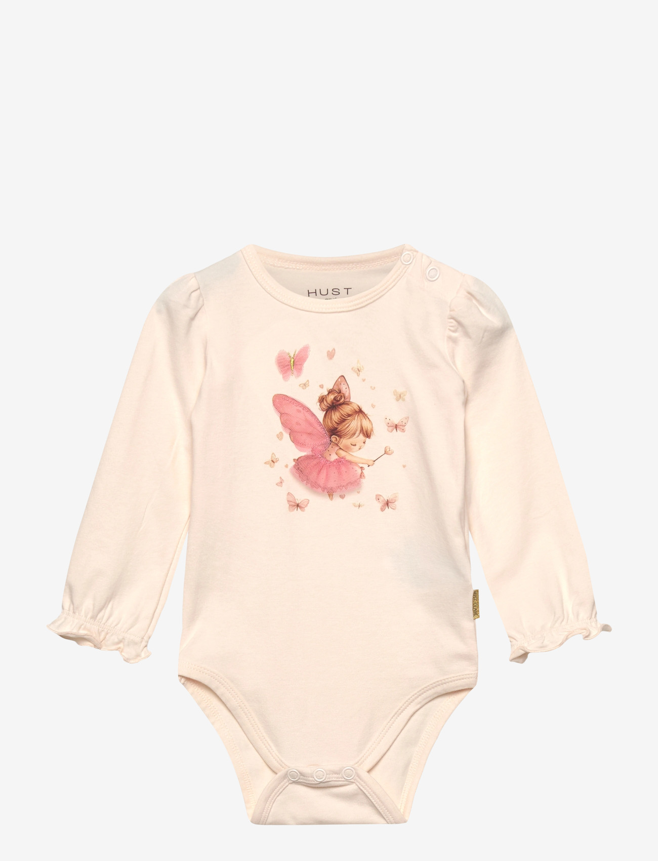 Hust & Claire - HCBritt Baby fairy - rāpulīši ar garām piedurknēm - petal pink - 0