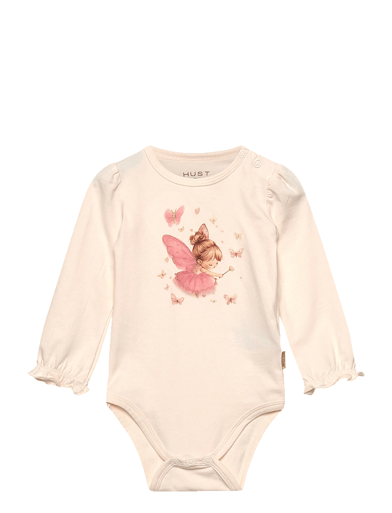 Hust & Claire - HCBritt Baby fairy - rāpulīši ar garām piedurknēm - petal pink - 0