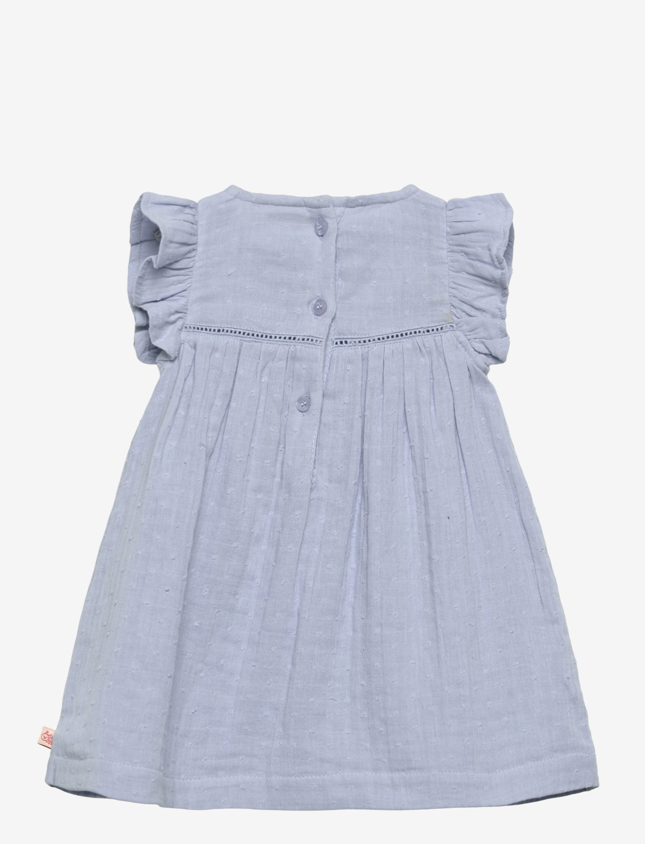 Hust & Claire - HCKatinka Dobby - baby-kjoler med korte ermer - zen blue - 1