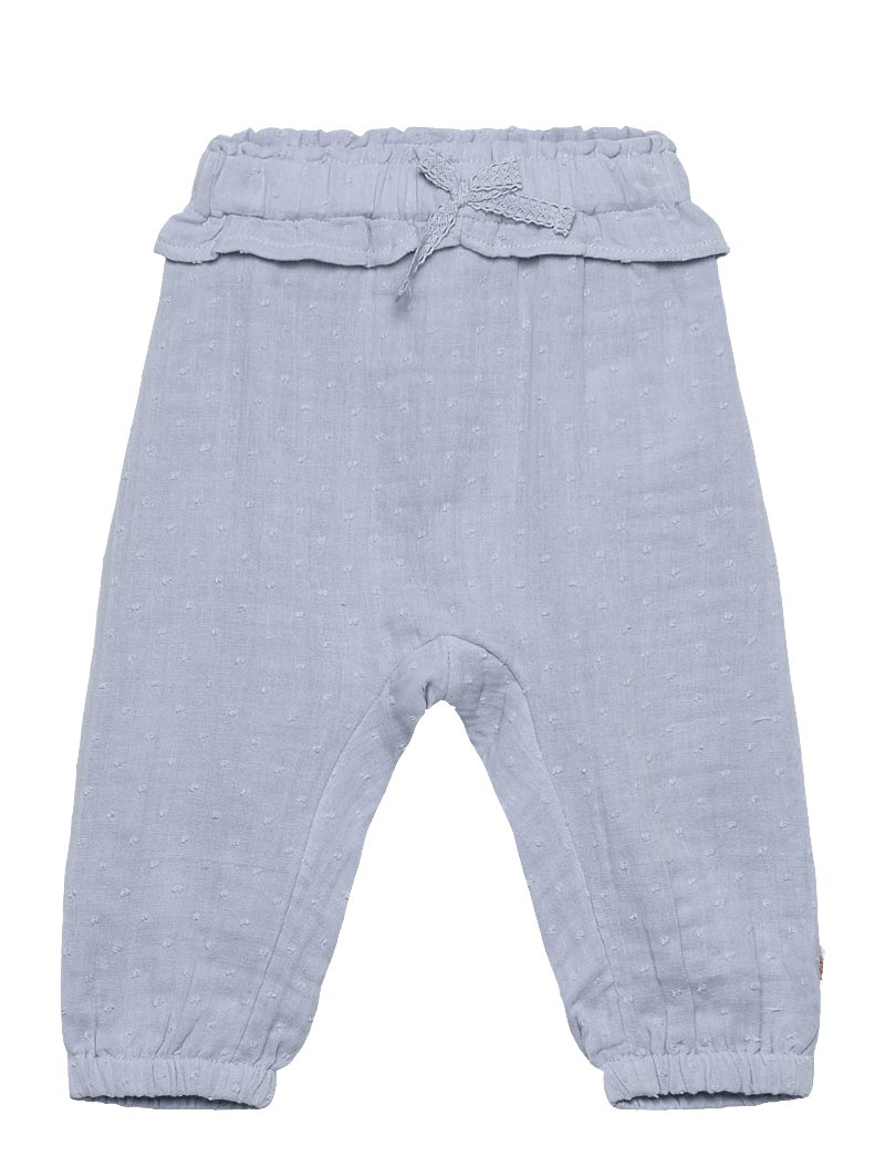 Hust & Claire - HCTrine Dobby - baby trousers - zen blue - 0