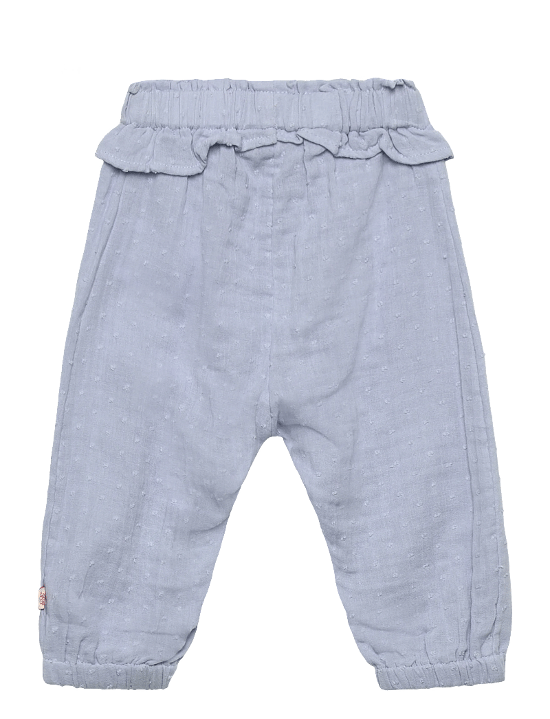 Hust & Claire - HCTrine Dobby - baby trousers - zen blue - 1