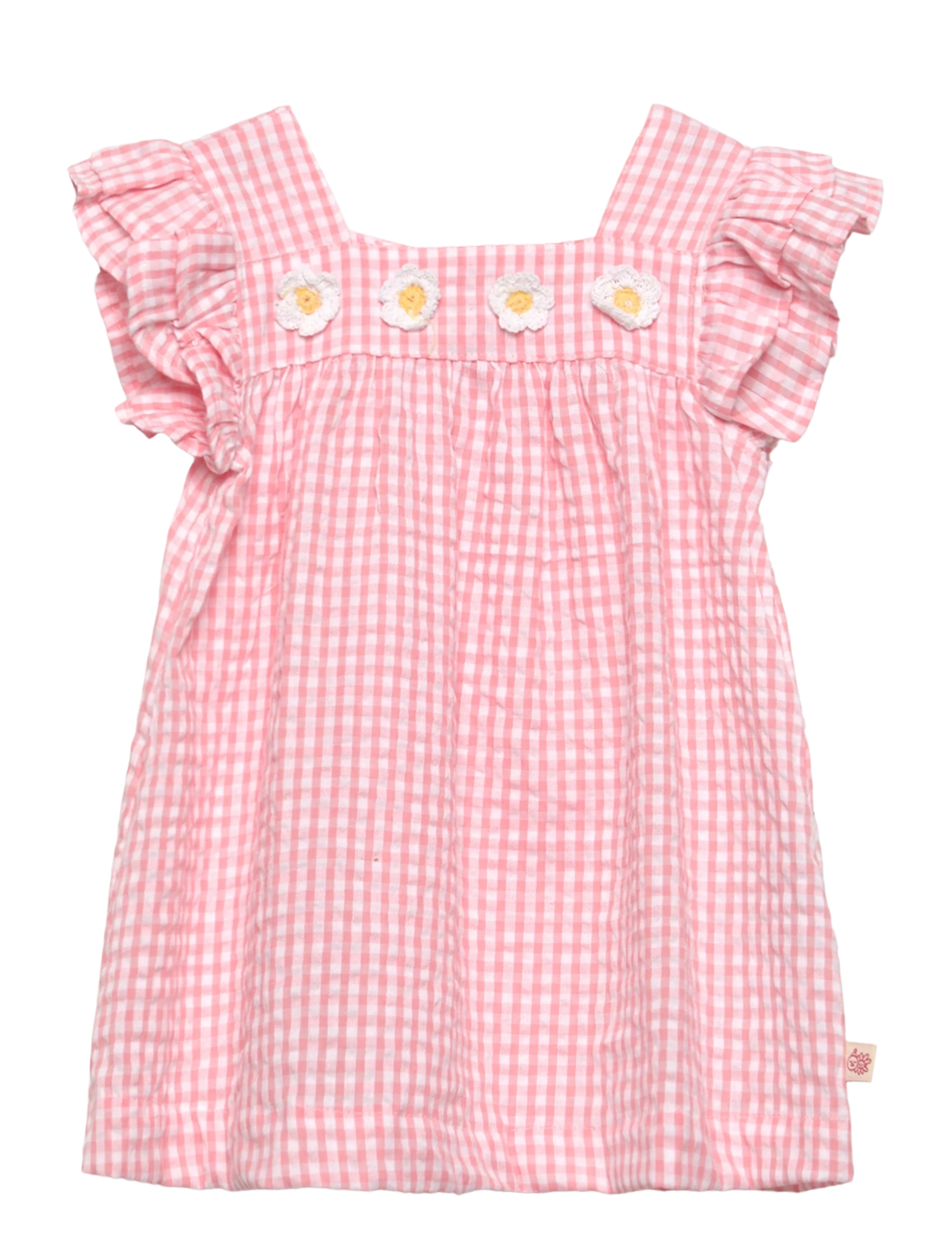 HUST & CLAIRE Hckatinka Check Pink - 74 - Kinder