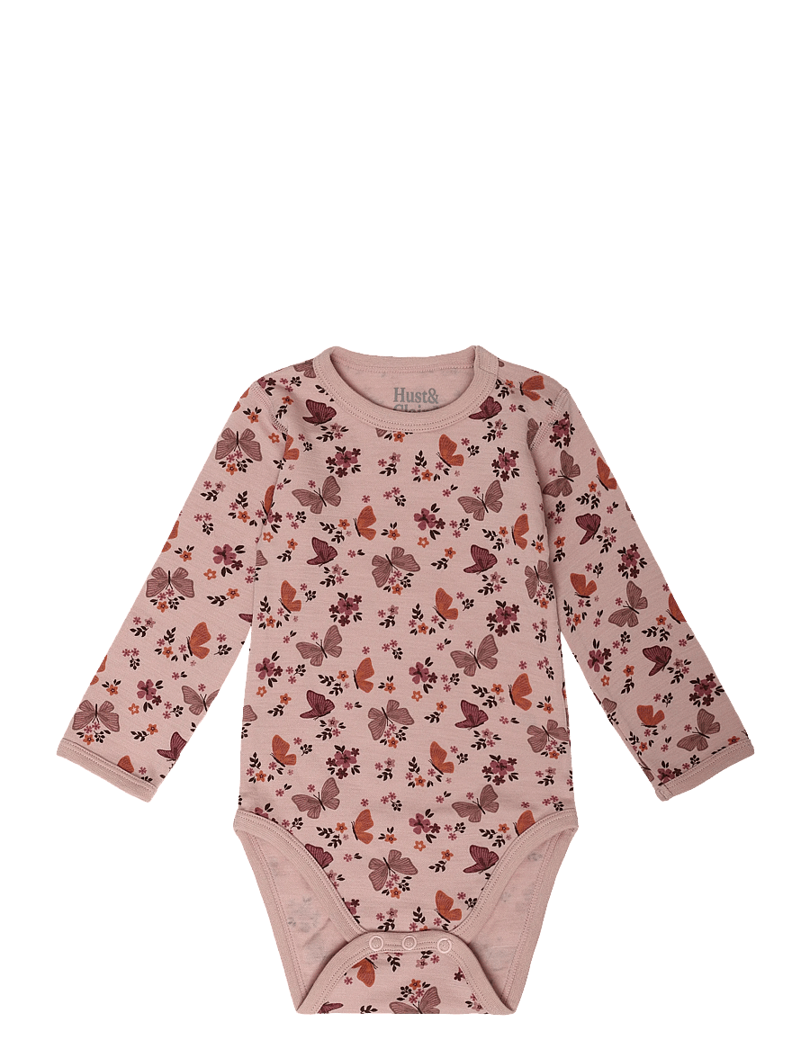 Hust & Claire - HCBo Butterfly - beebi alusriided - dusty rose - 0