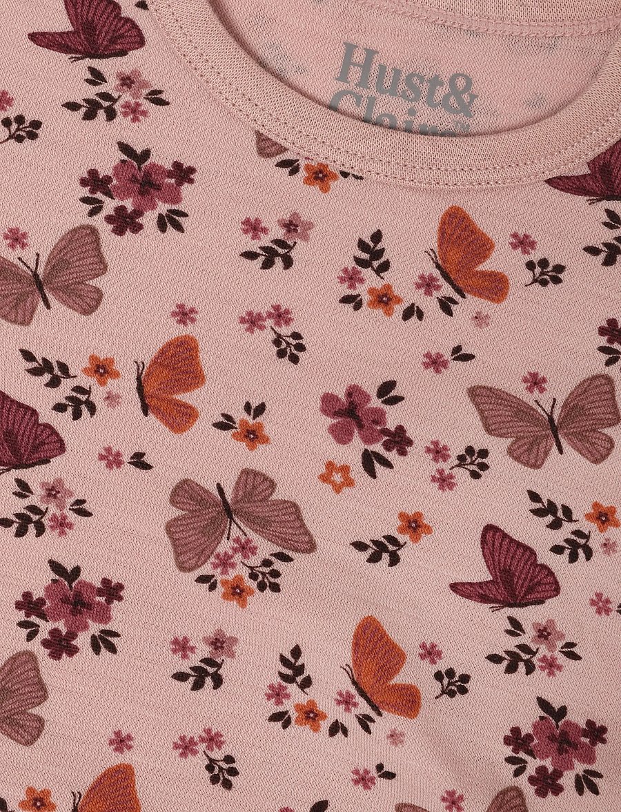 Hust & Claire - HCBo Butterfly - beebi alusriided - dusty rose - 2