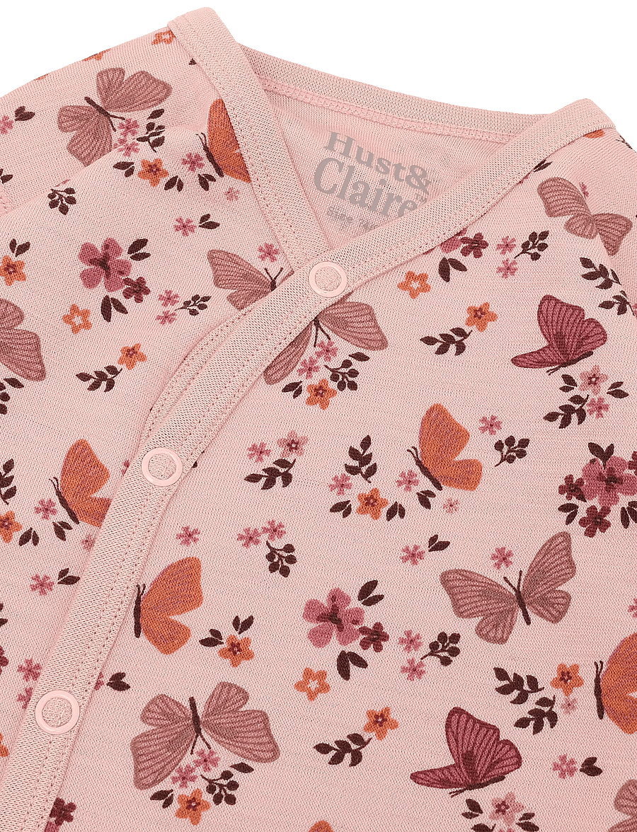 Hust & Claire - HCMobi Butterfly - pidžaama-kombinesoonid - dusty rose - 2
