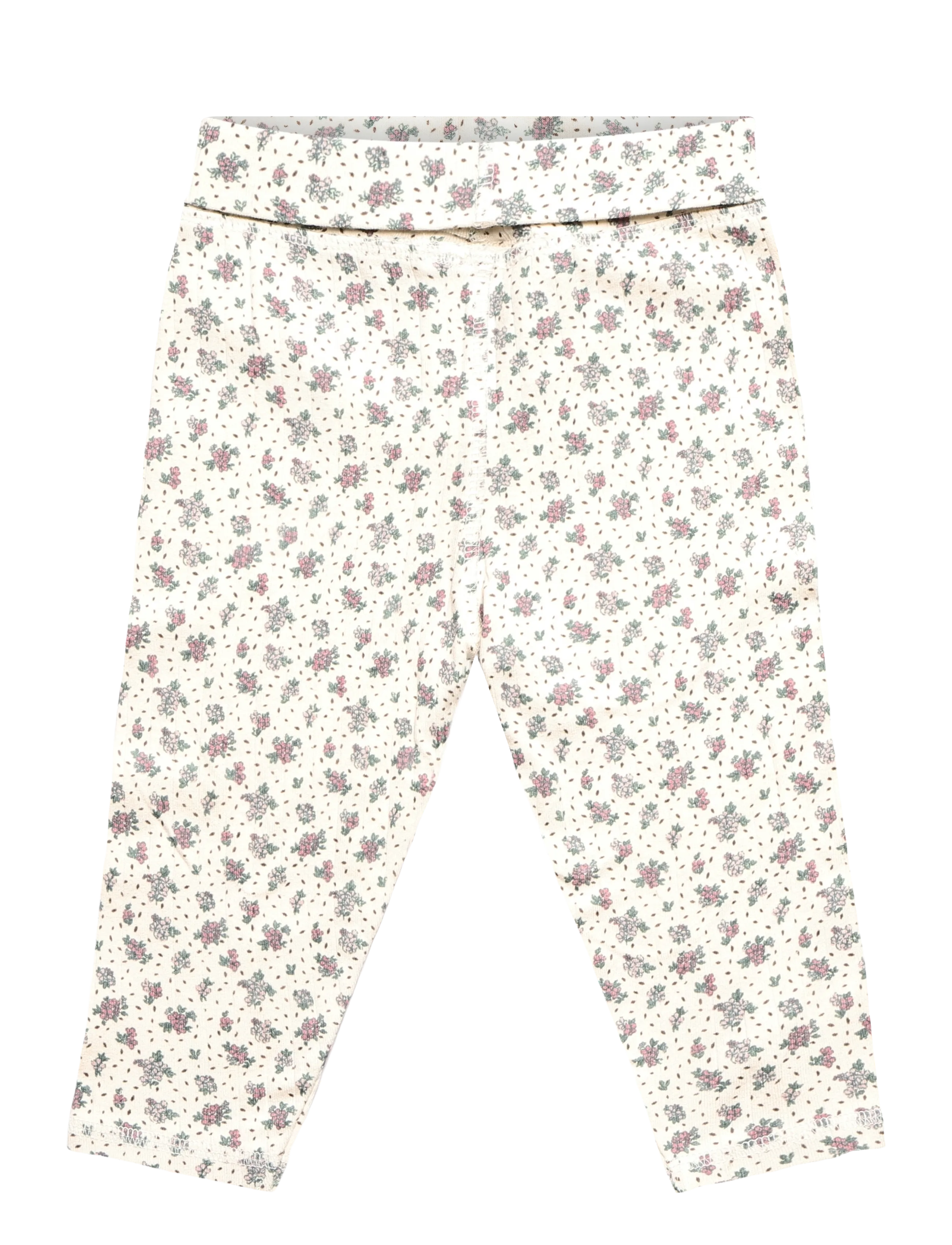 Hust & Claire Hcluca Rib Decor, Trousers, Hvid, Str: 62