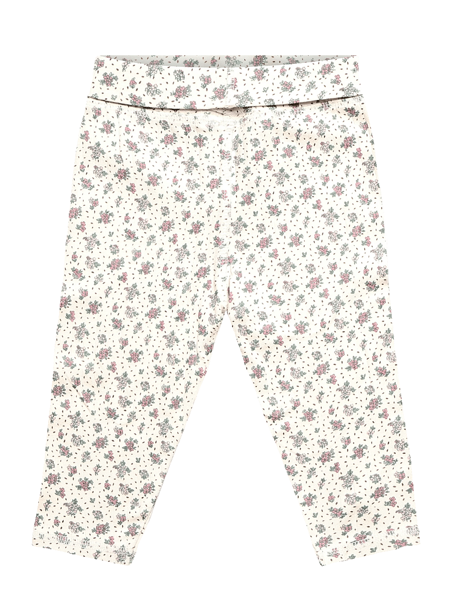 Hust & Claire - HCLuca Rib Decor - babybukser - off white - 0