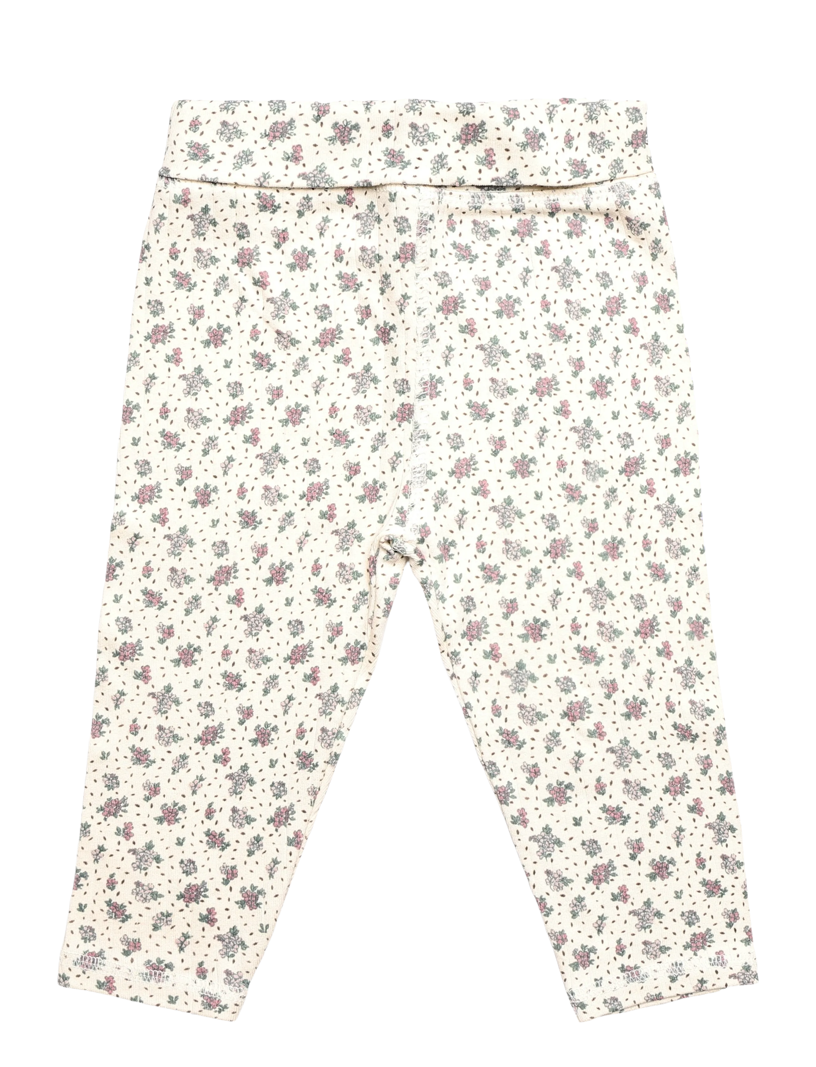 Hust & Claire - HCLuca Rib Decor - babybukser - off white - 1