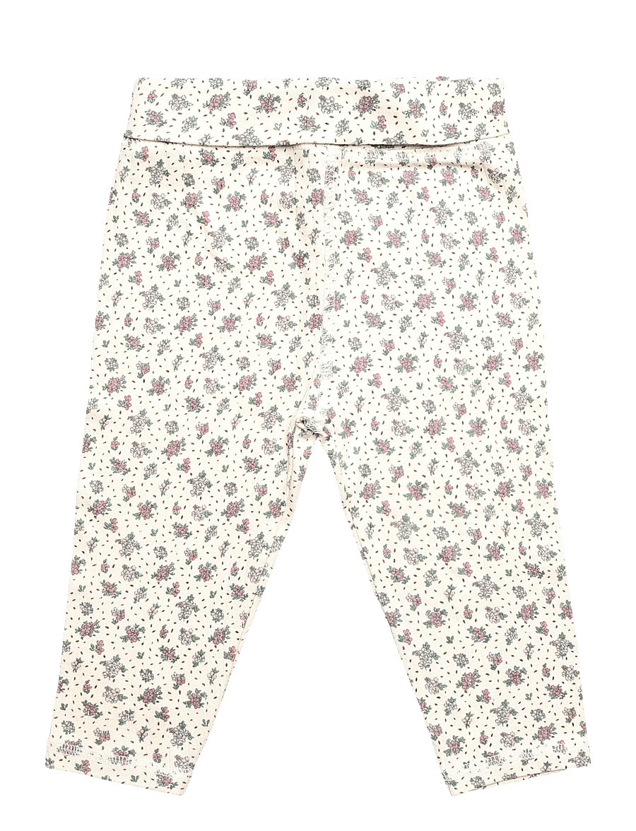 Hust & Claire - HCLuca Rib Decor - babybukser - off white - 1