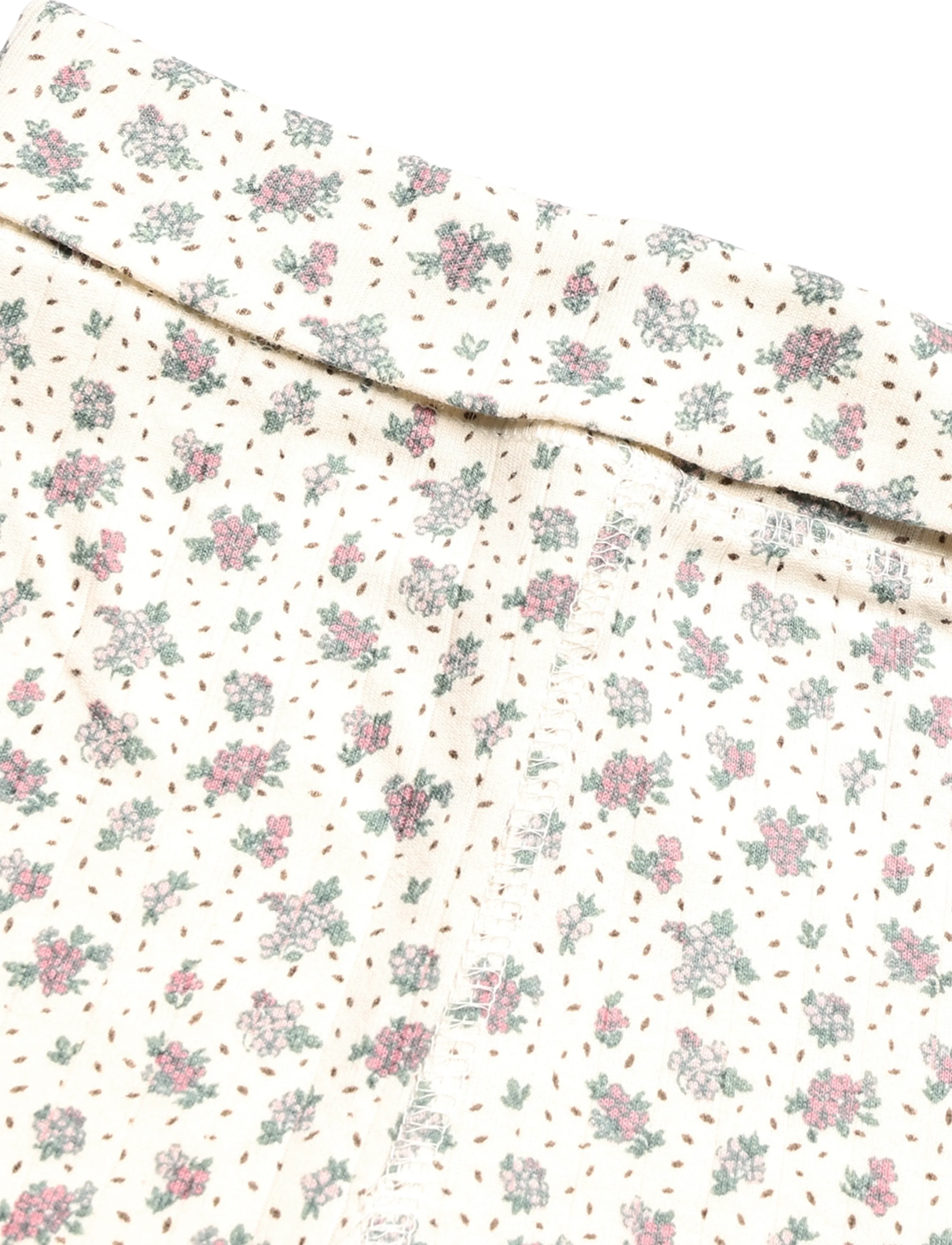 Hust & Claire - HCLuca Rib Decor - babybukser - off white - 2