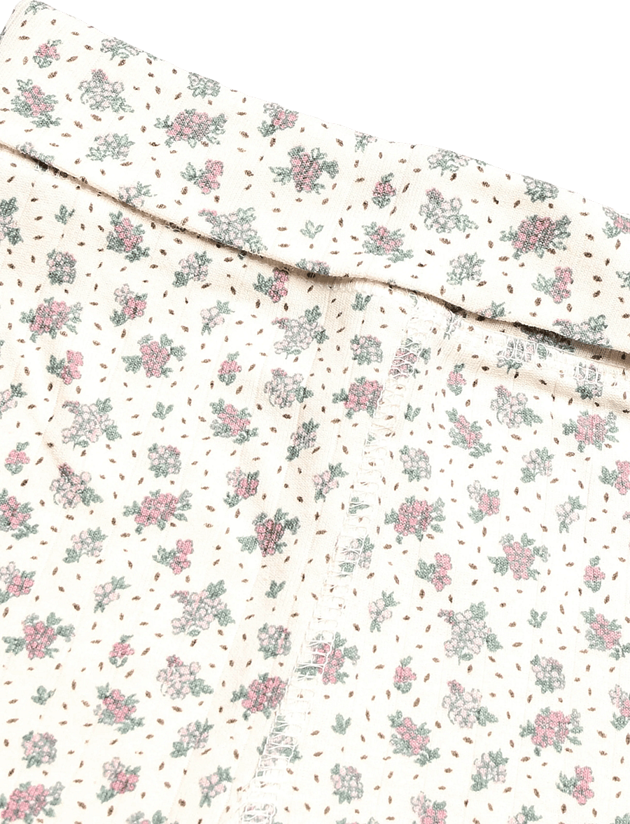 Hust & Claire - HCLuca Rib Decor - babybukser - off white - 2