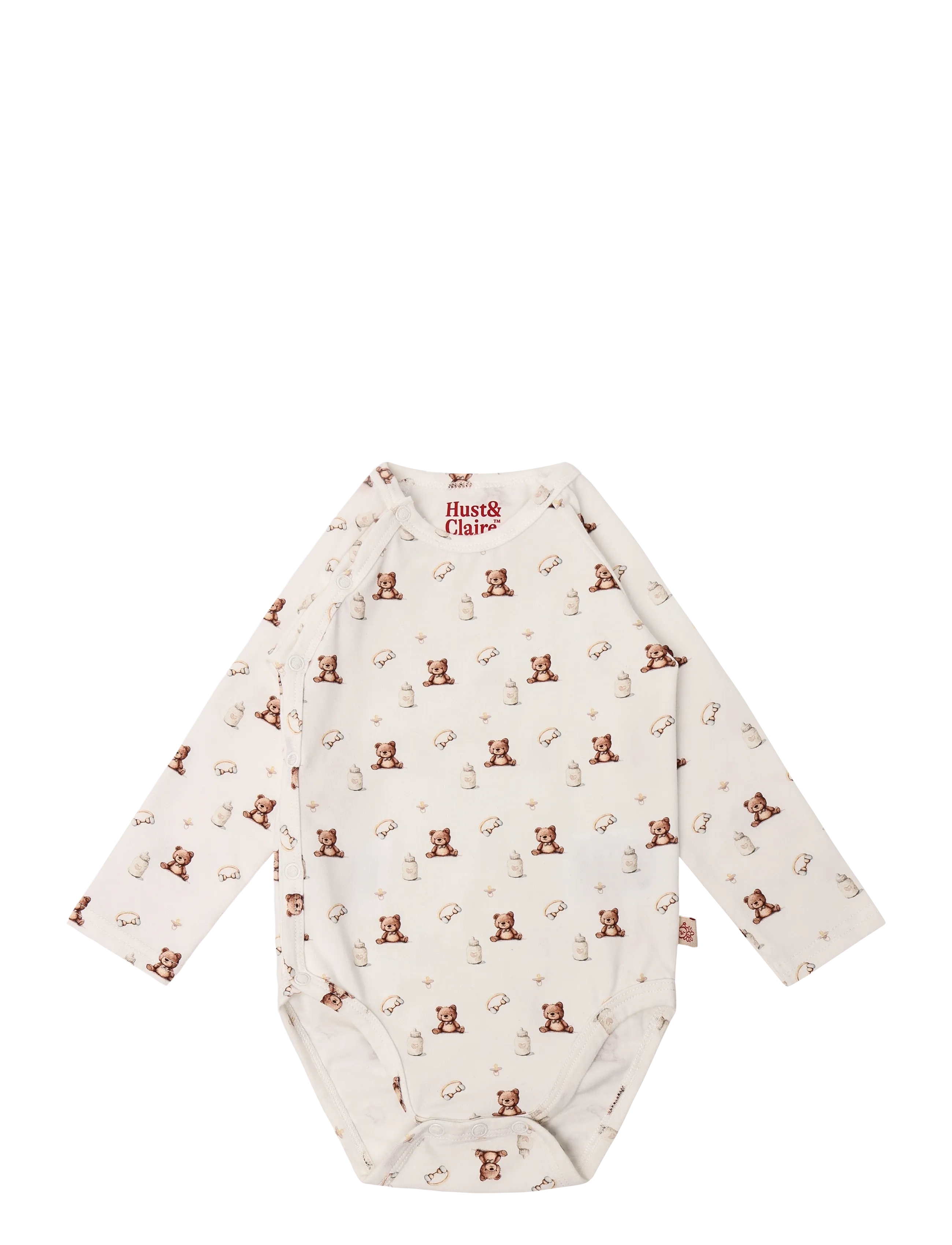 Hust & Claire Hcbing Teddy, 56, Bodys, Creme - Wrap Kinder