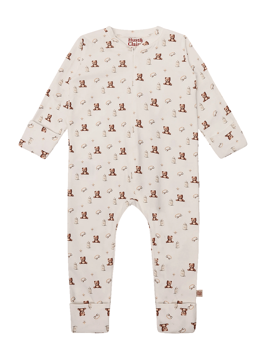 Hust & Claire - HCMich Teddy - buksedragter - ivory - 0