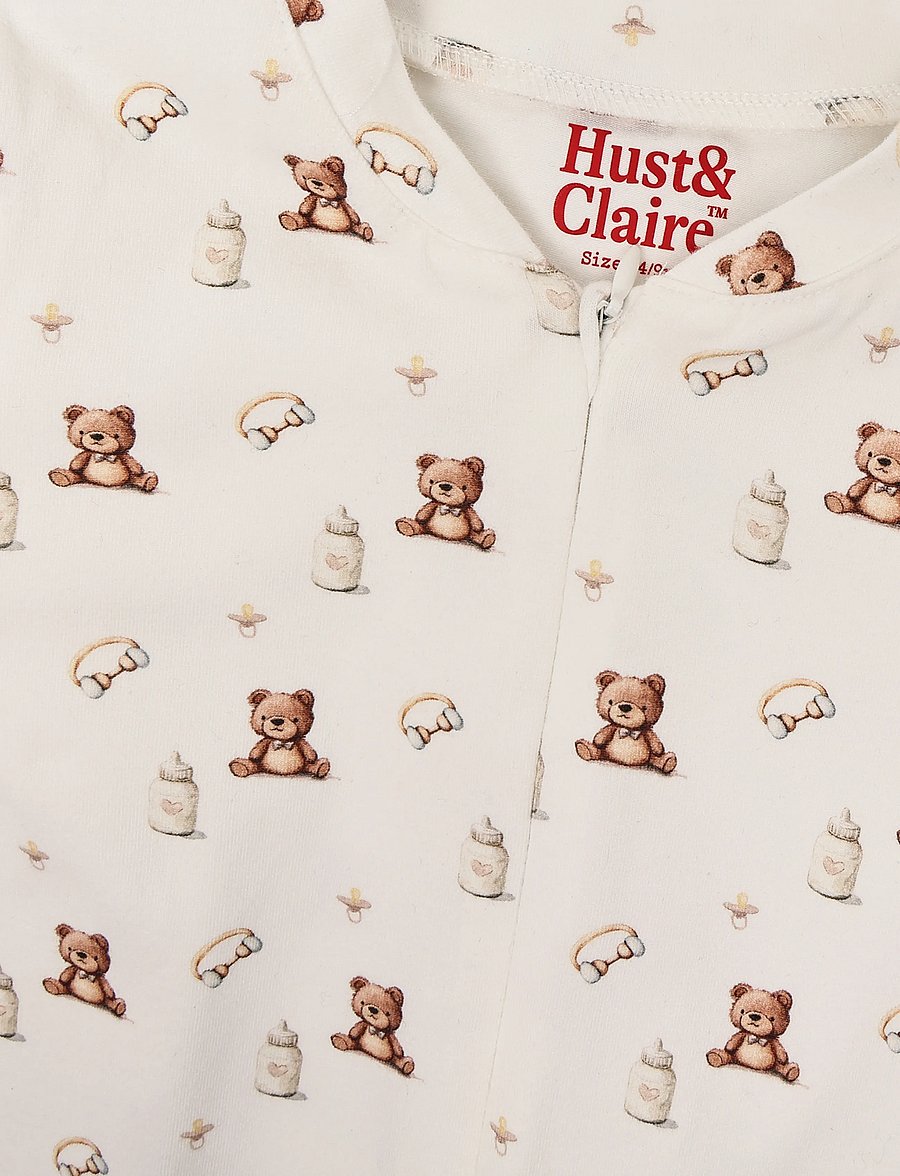 Hust & Claire - HCMich Teddy - buksedragter - ivory - 2