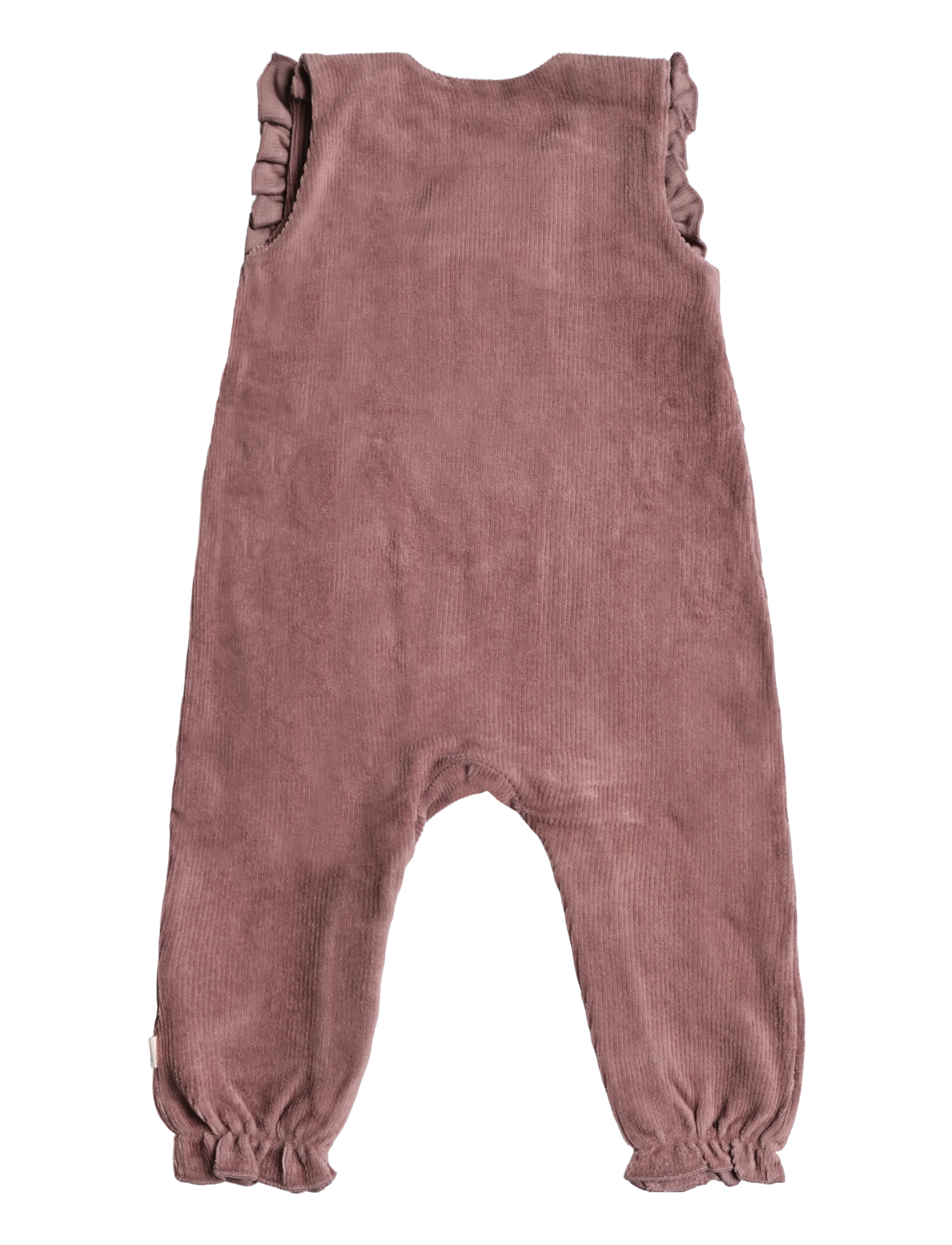 Hust & Claire - HCMem Velour - overalls - plum - 1