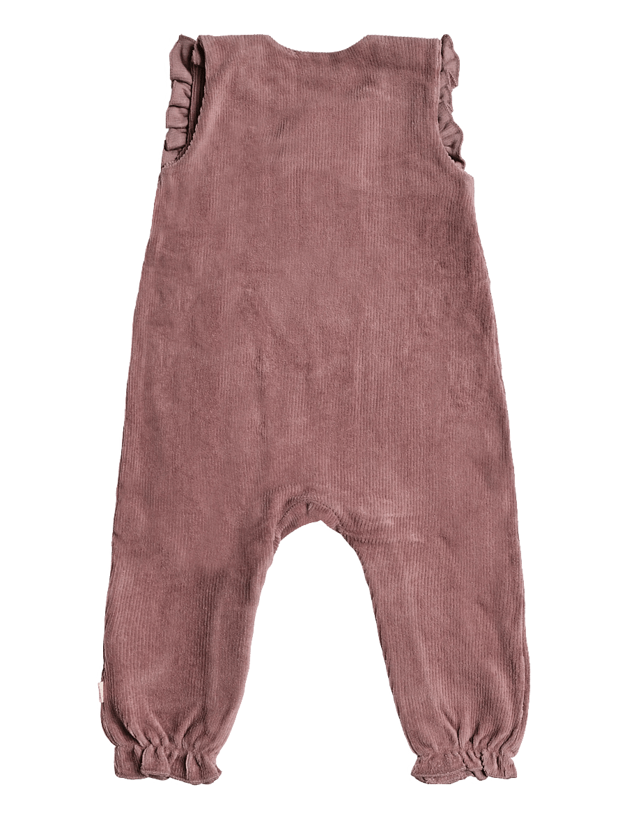Hust & Claire - HCMem Velour - overalls - plum - 1