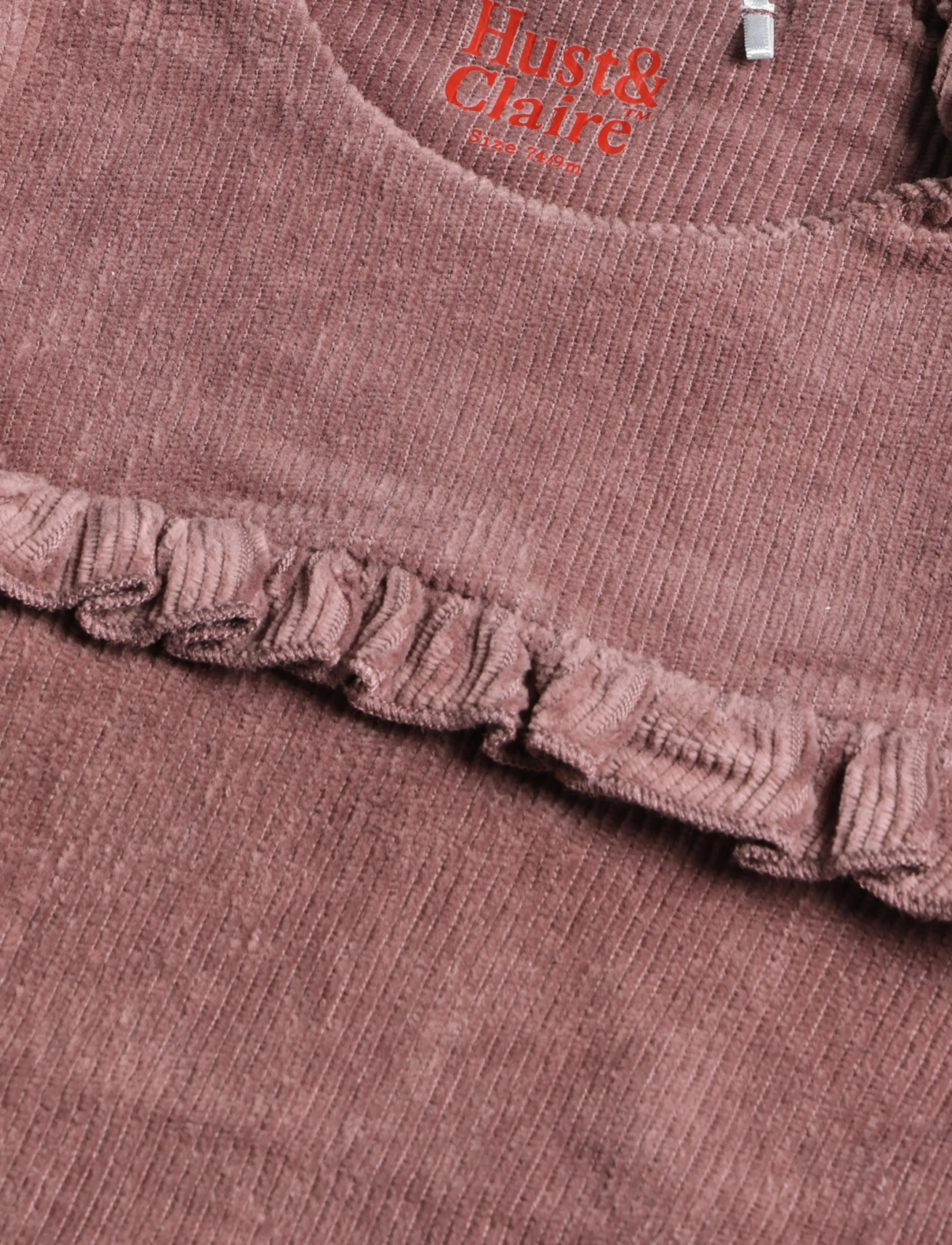 Hust & Claire - HCMem Velour - overalls - plum - 2