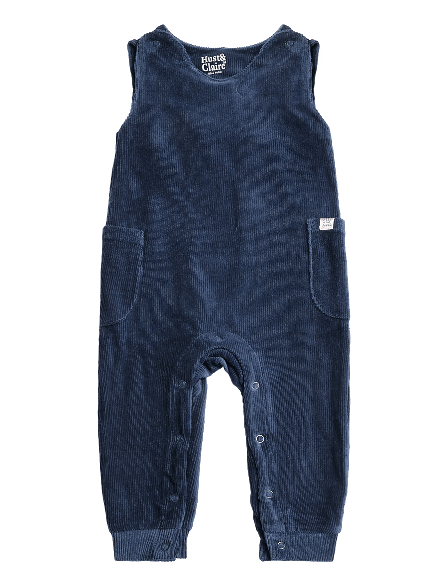 Hust & Claire - HCMem Velour - Ärmellose bodys - blues - 0
