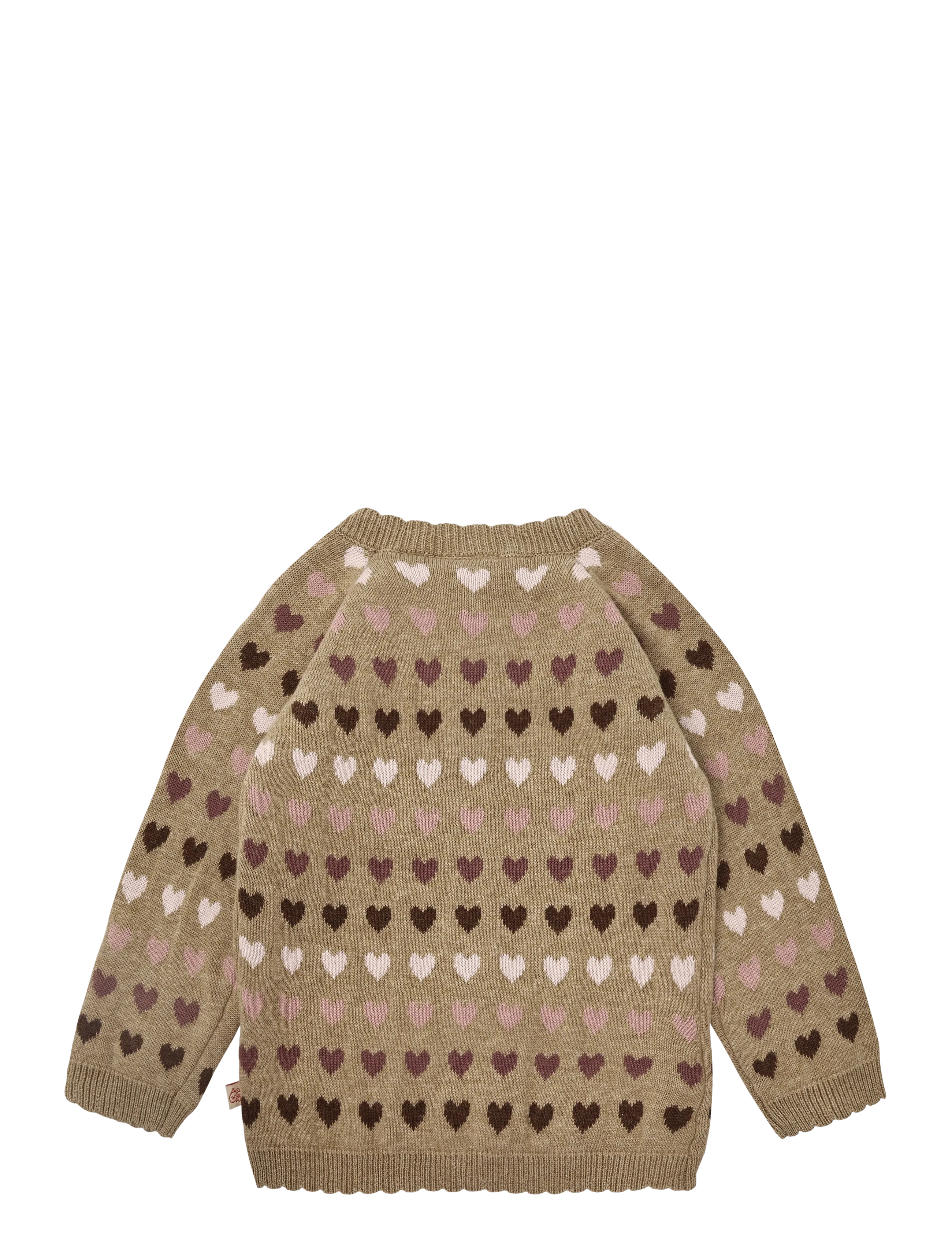 Hust & Claire - HCCall Hearts - cardigans - biscuit - 1