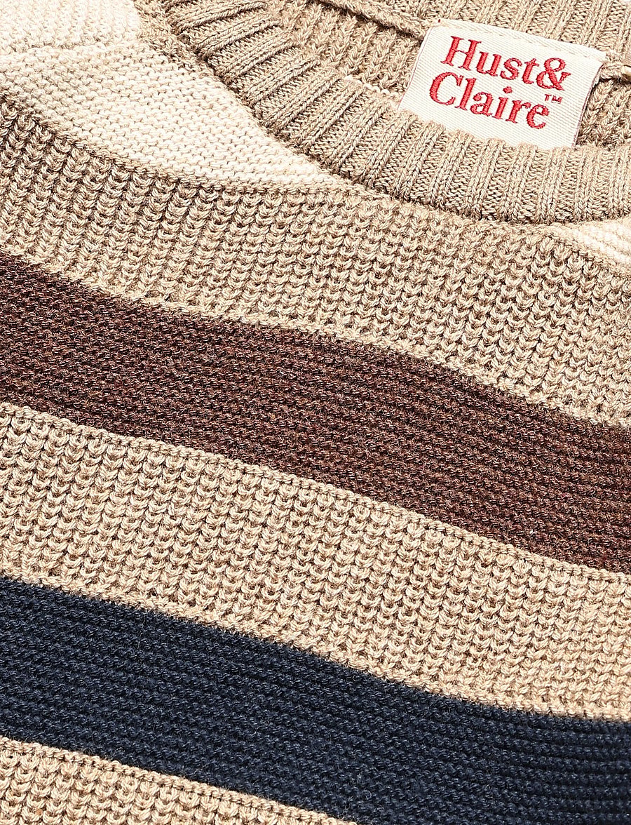 Hust & Claire - HCMill Stripe - buksedragter - biscuit - 2