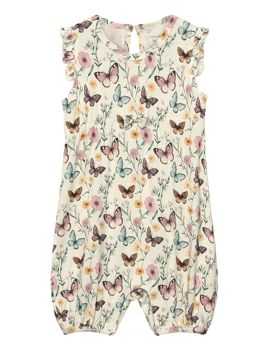 Hust & Claire - HCMilu Butterfly - samfestingar - ivory - 0