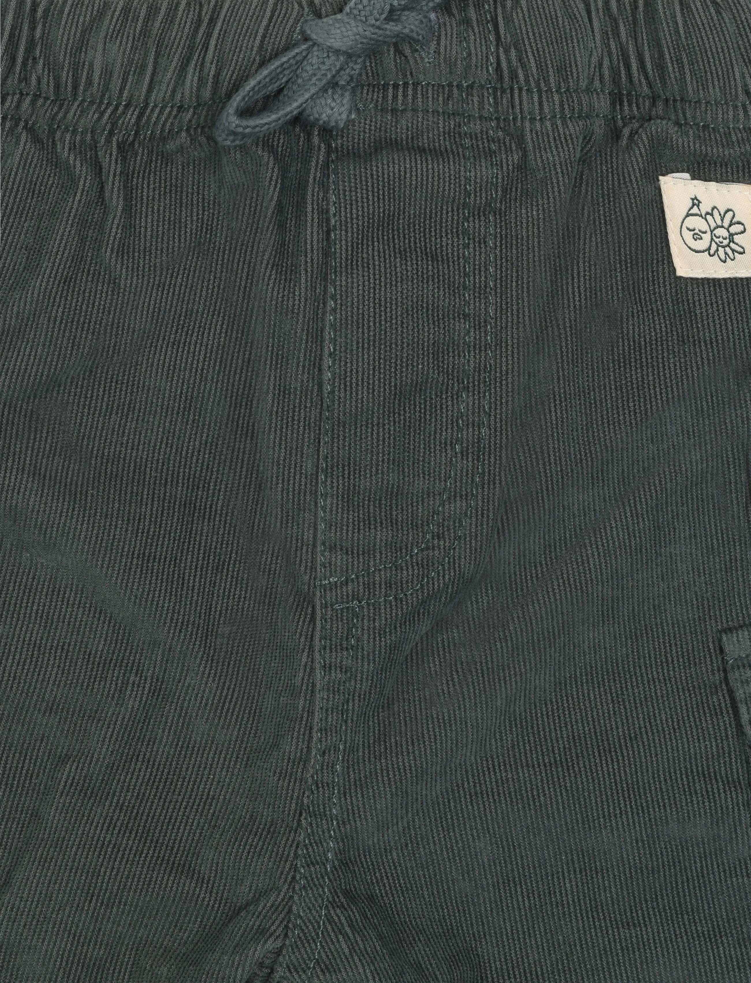 Hust & Claire - HCTue Corduroy - cargohosen - balsam green - 2