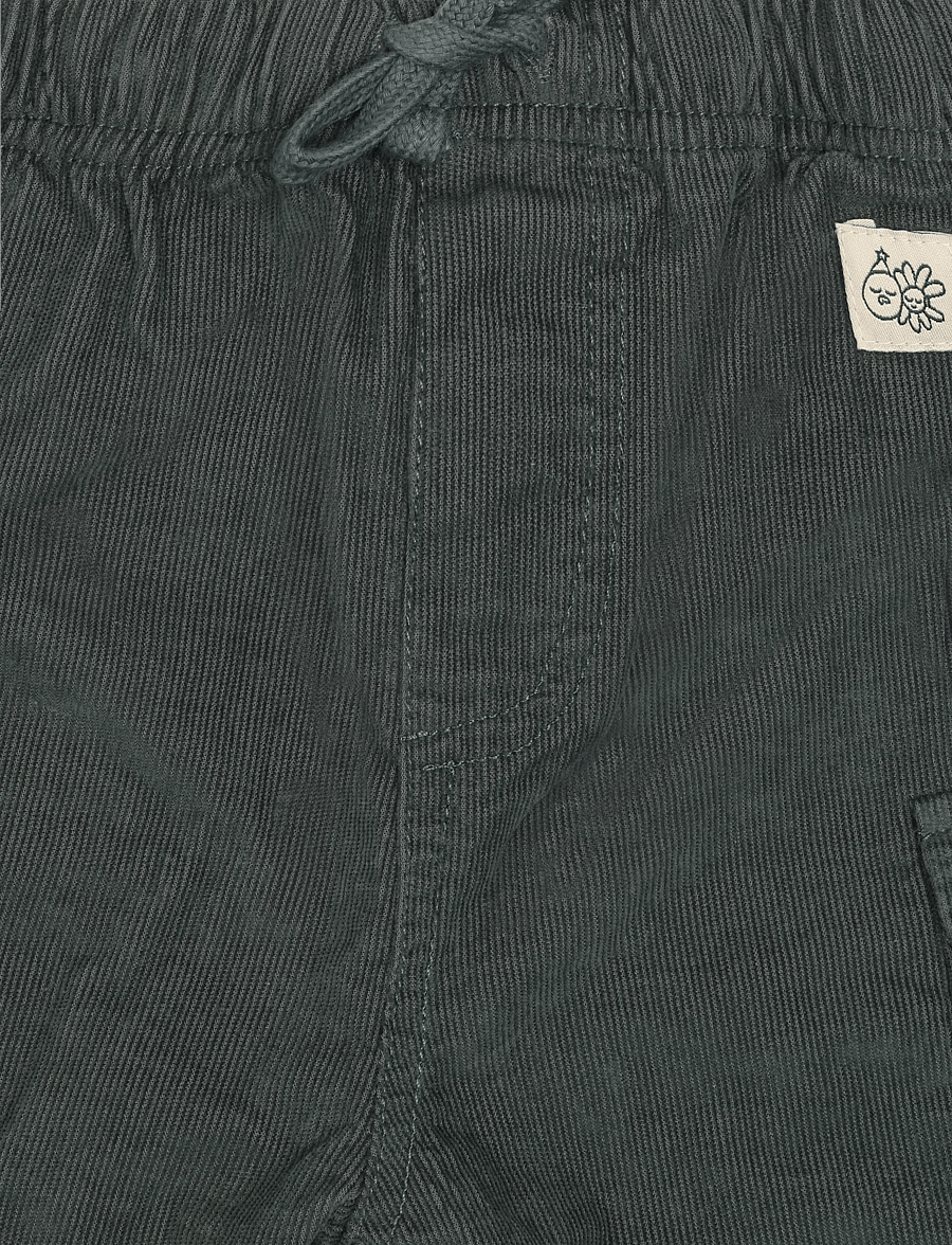 Hust & Claire - HCTue Corduroy - cargohosen - balsam green - 2