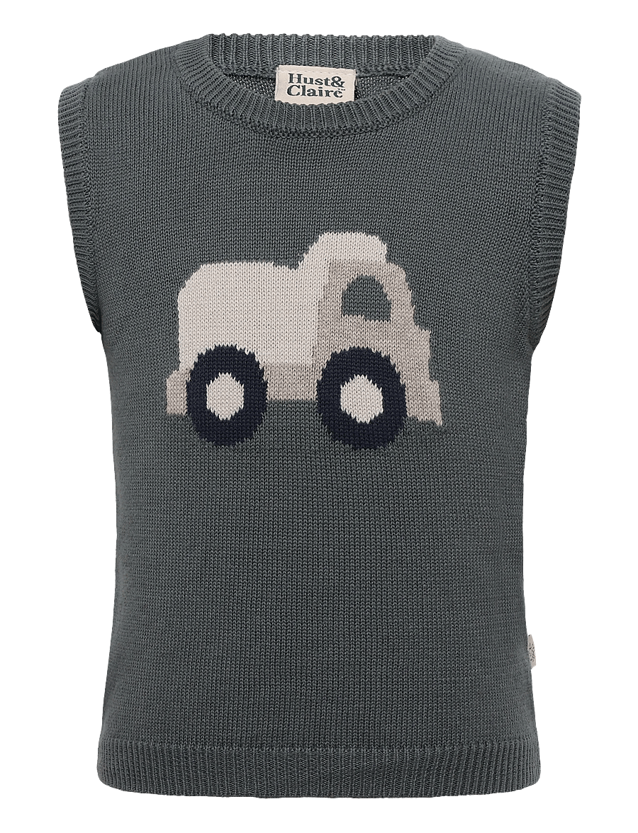Hust & Claire - HCPerry Lorry - vests - balsam green - 0