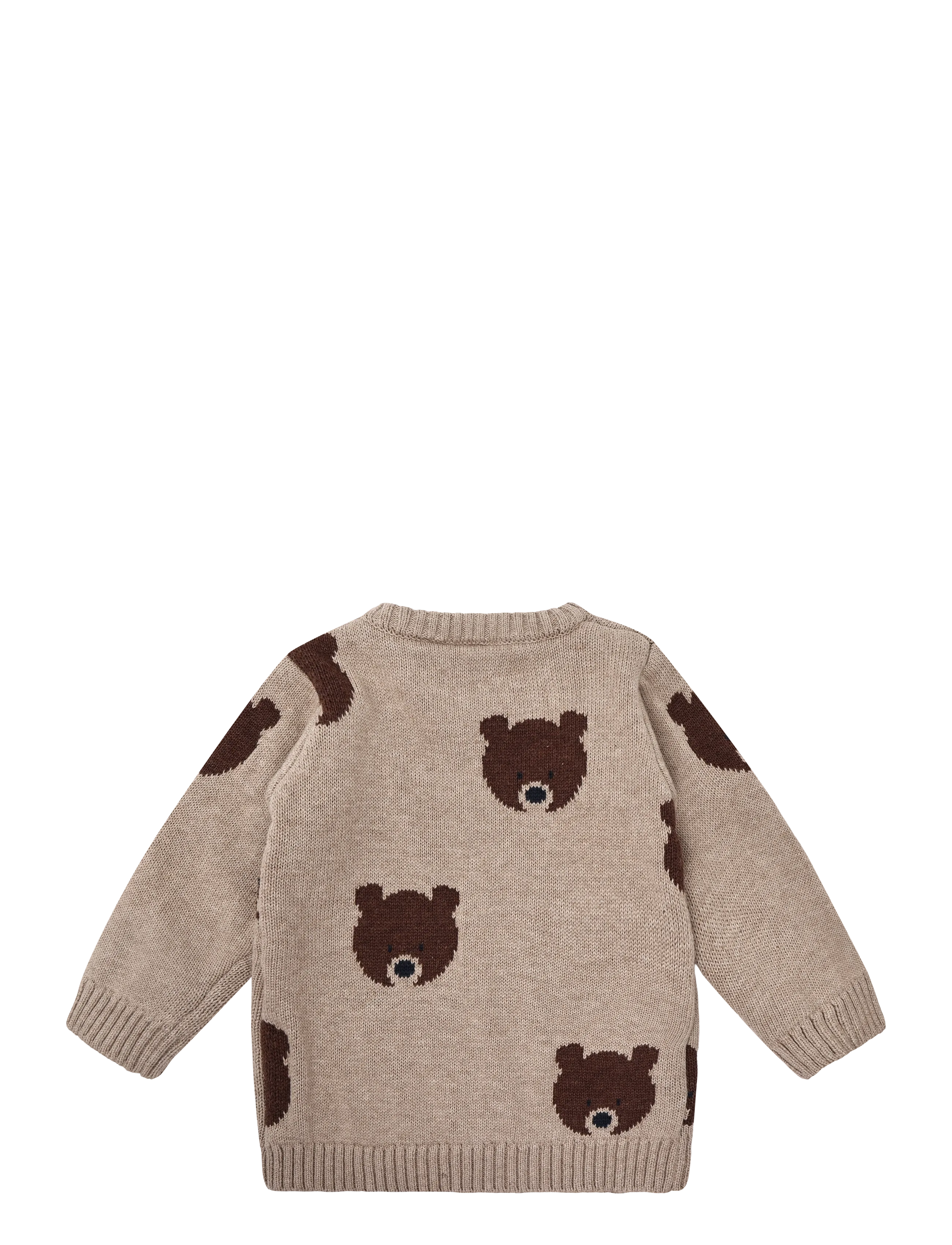 Hust & Claire - HCPilou Bear - trøjer - beige melange - 1