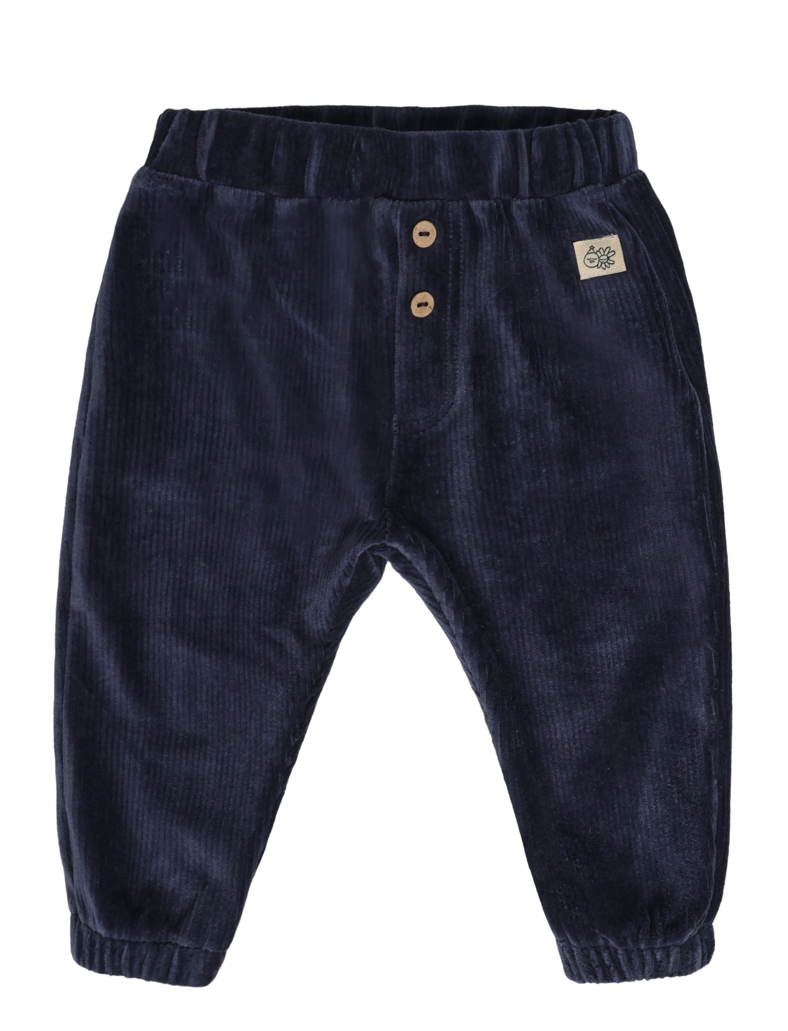 Hust & Claire HCGus Ribbed velour - Sweatpants - BLUES / navy