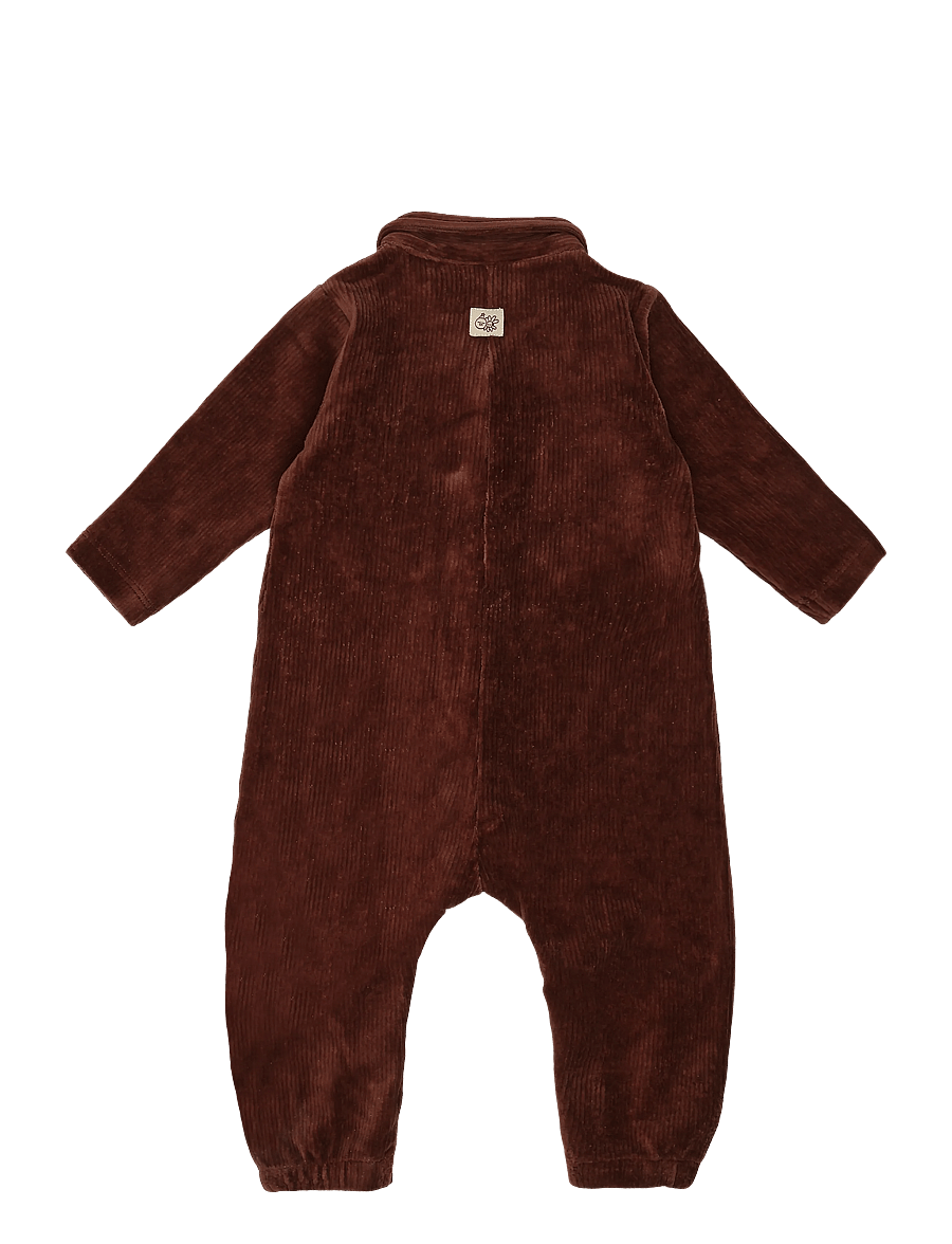 Hust & Claire - HCMars Ribbed velour - soil - 1