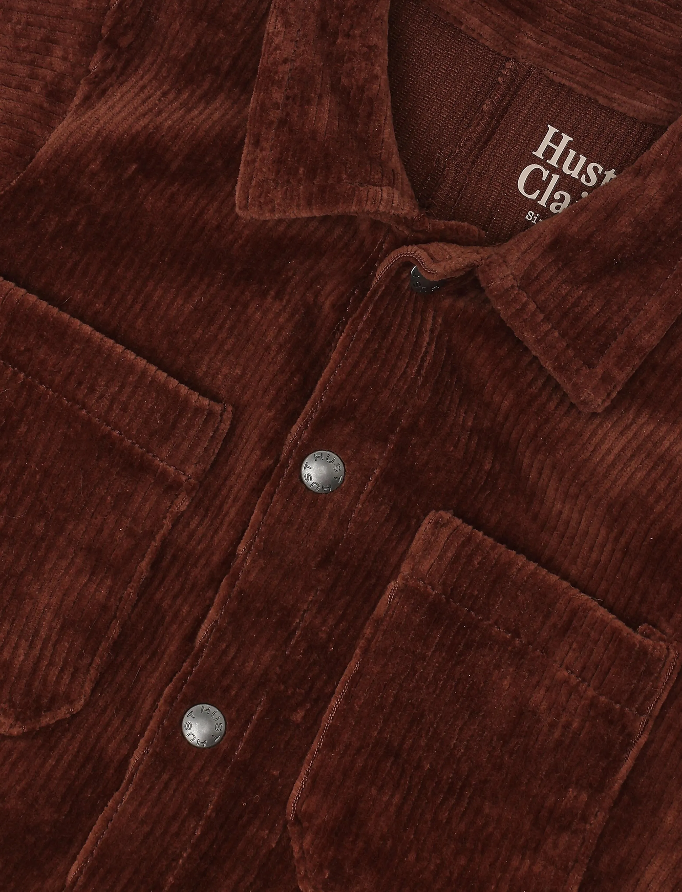 Hust & Claire - HCMars Ribbed velour - soil - 2