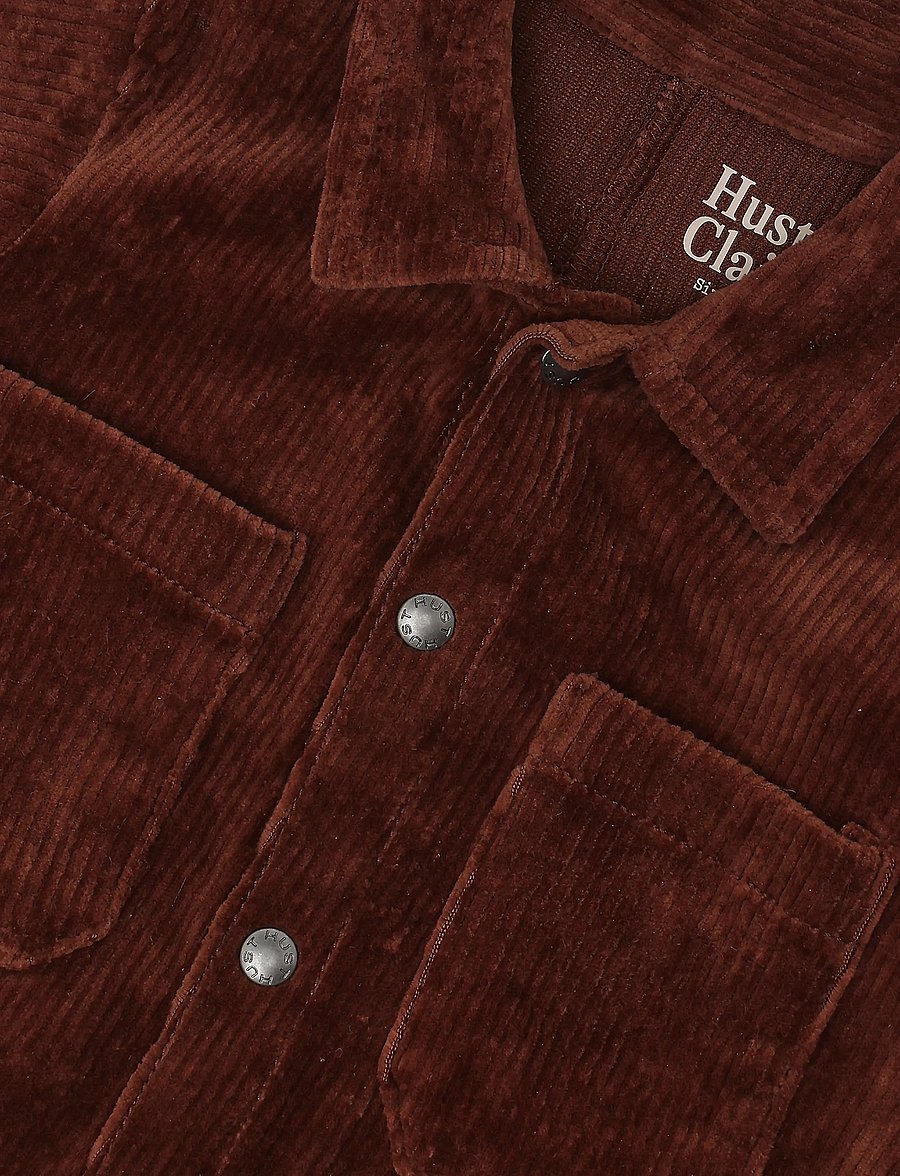 Hust & Claire - HCMars Ribbed velour - soil - 2