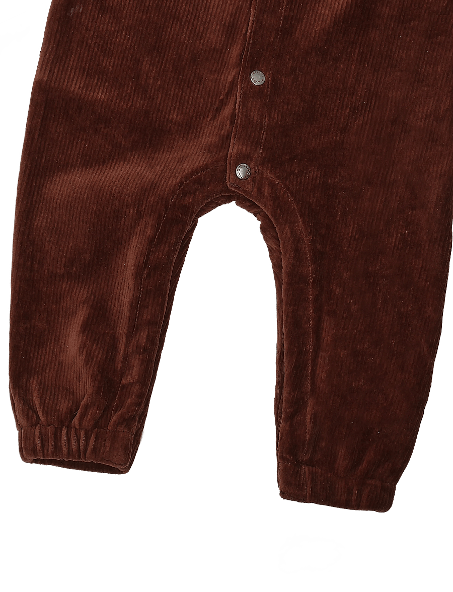 Hust & Claire - HCMars Ribbed velour - soil - 3
