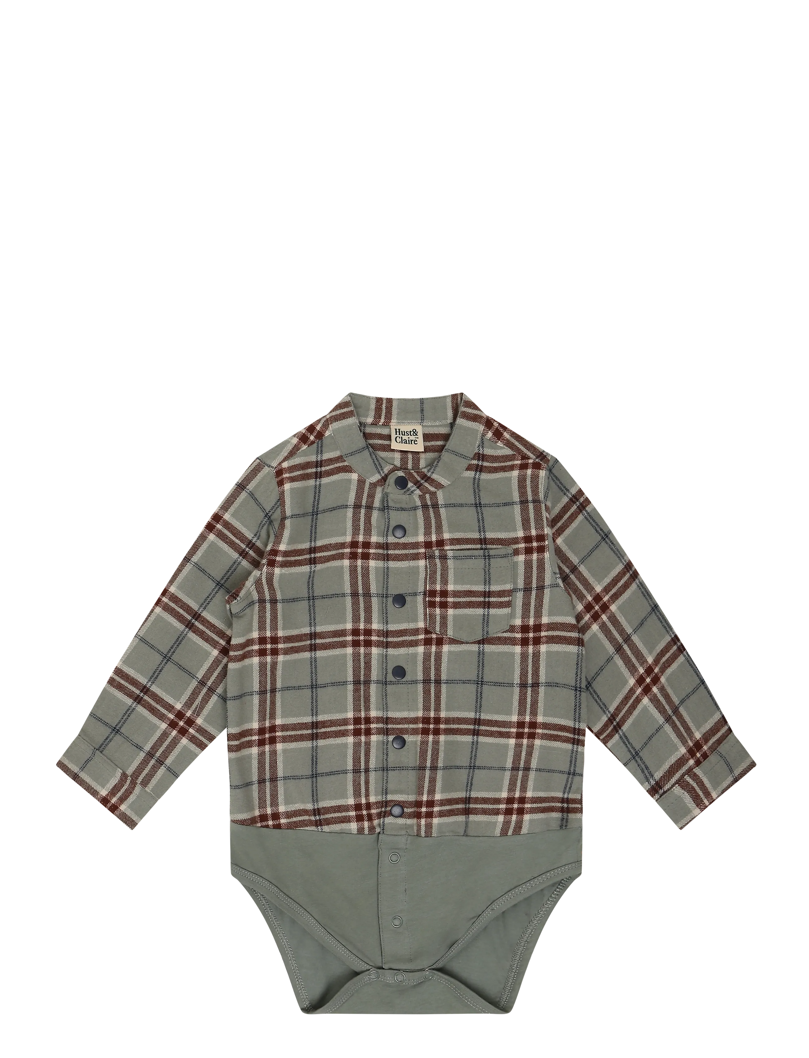 Hust & Claire HCBertil Soft - Kläder - FOREST FOG / khaki/green