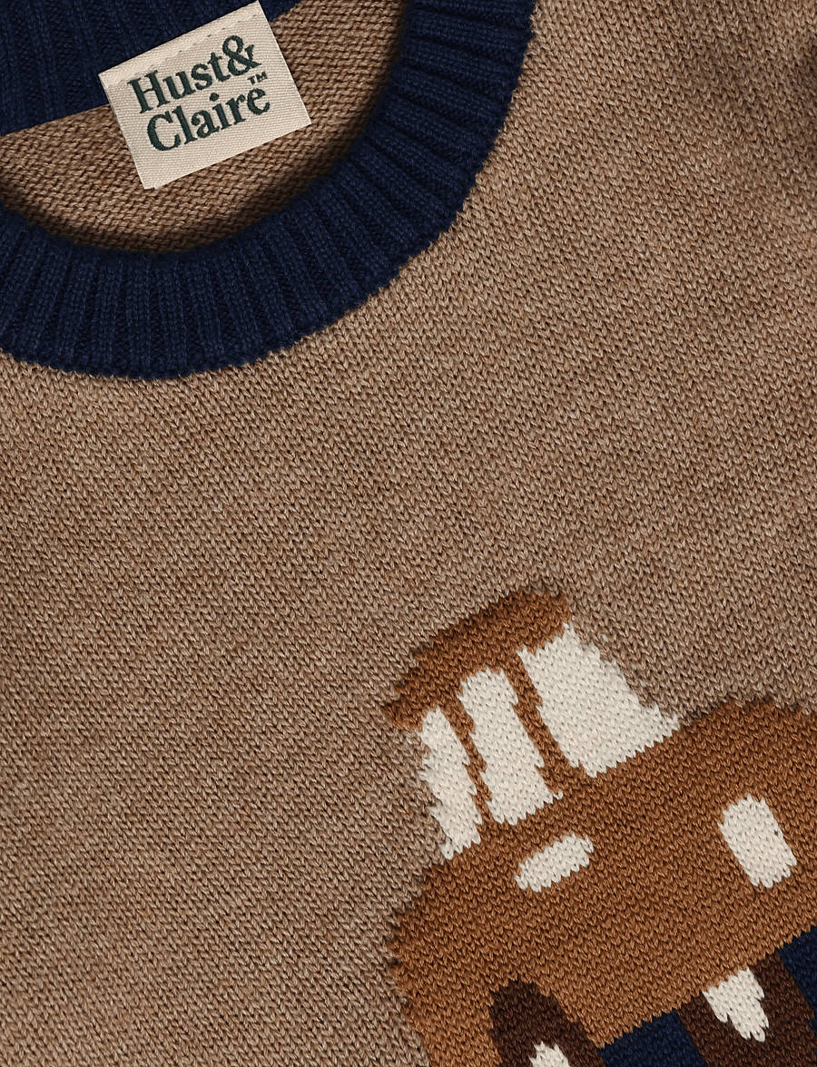 Hust & Claire - HCPilou Old Car - pullover - blues - 2