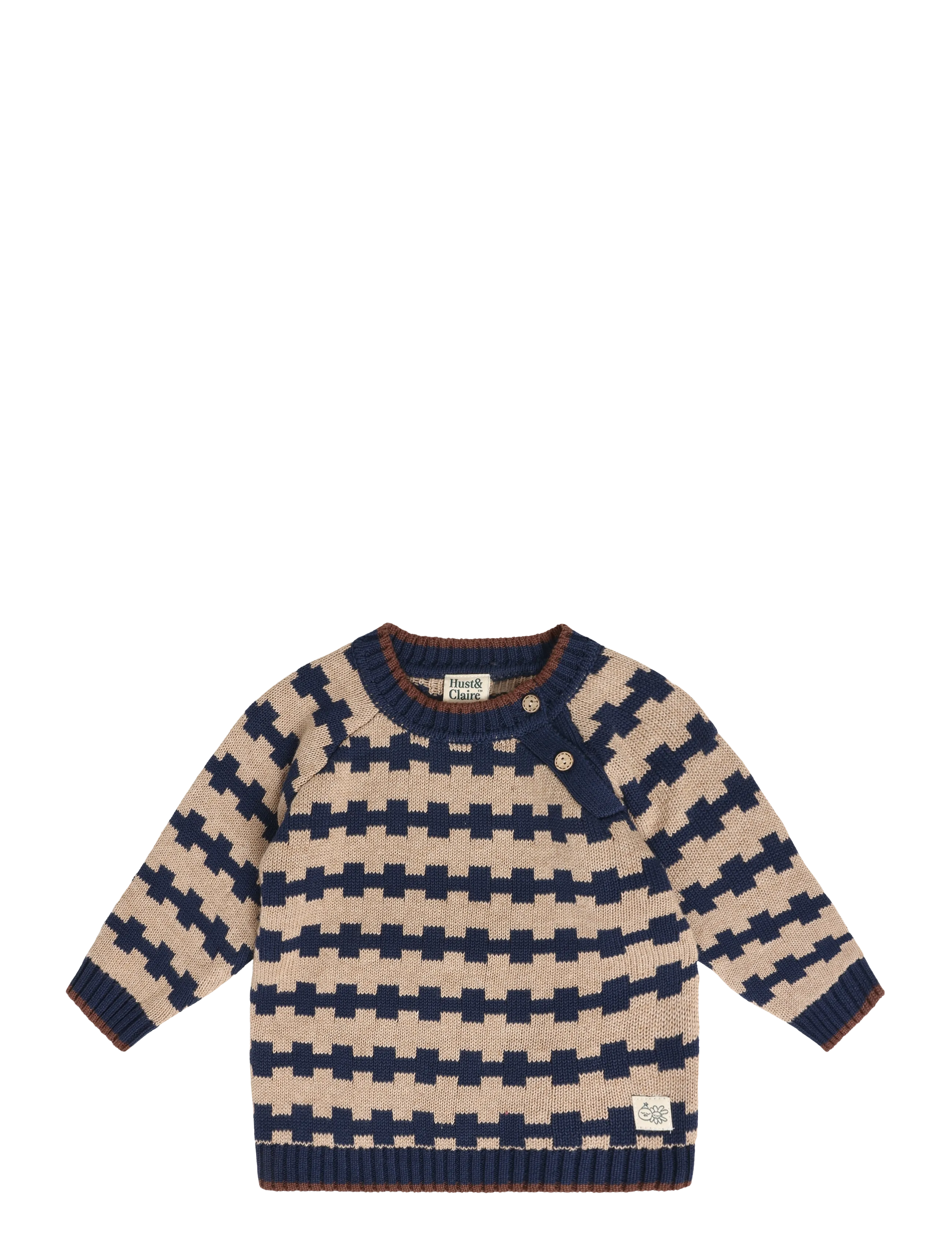 Hust & Claire HCPilou Nordic - Stickade tröjor - BLUES / navy