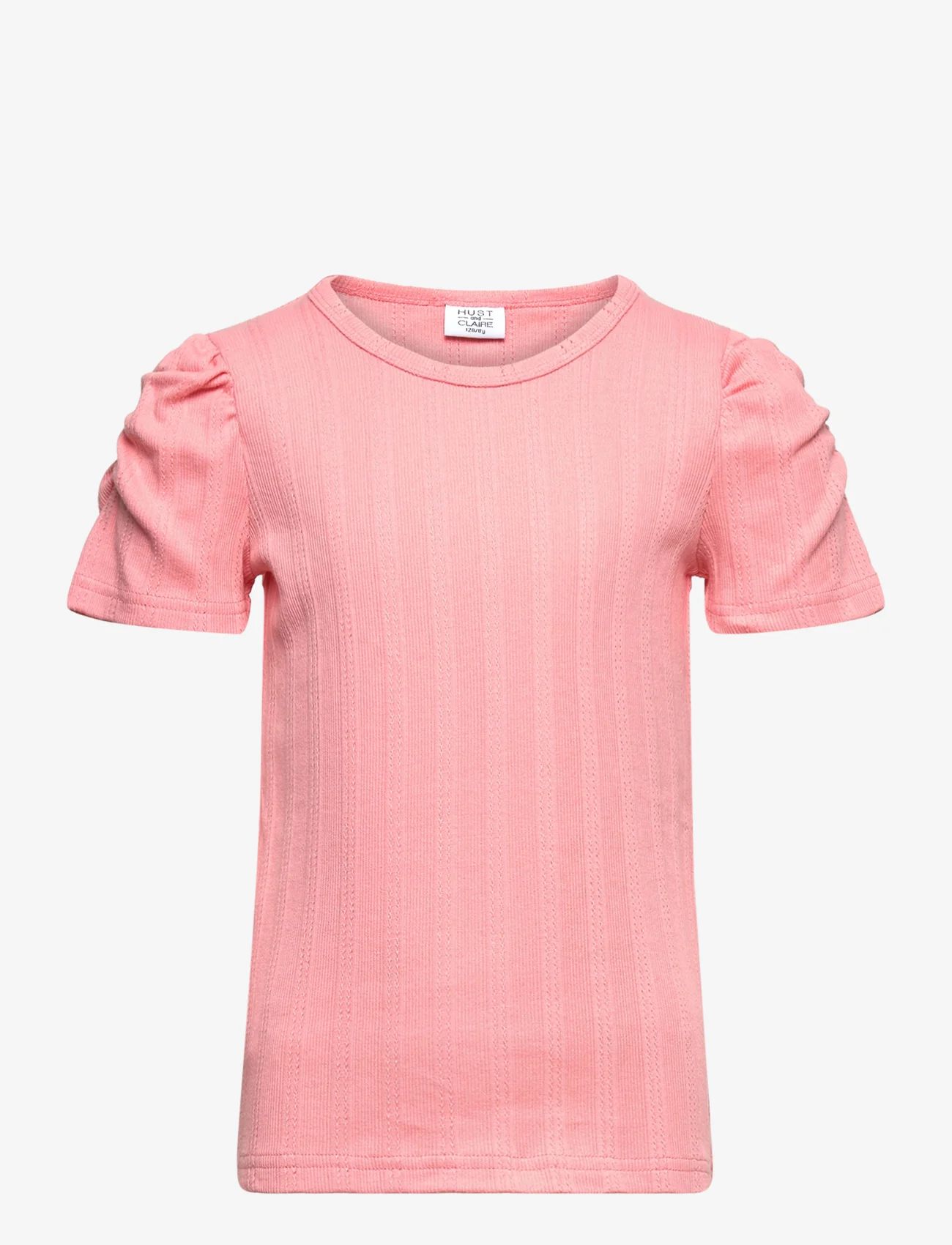 Hust & Claire - Abelline - kortærmede t-shirts - shrimp - 0
