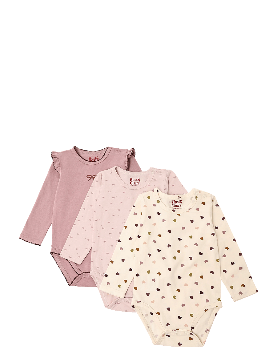 Hust & Claire - HCBella Bow - bodide multipakk - hushed pink - 0